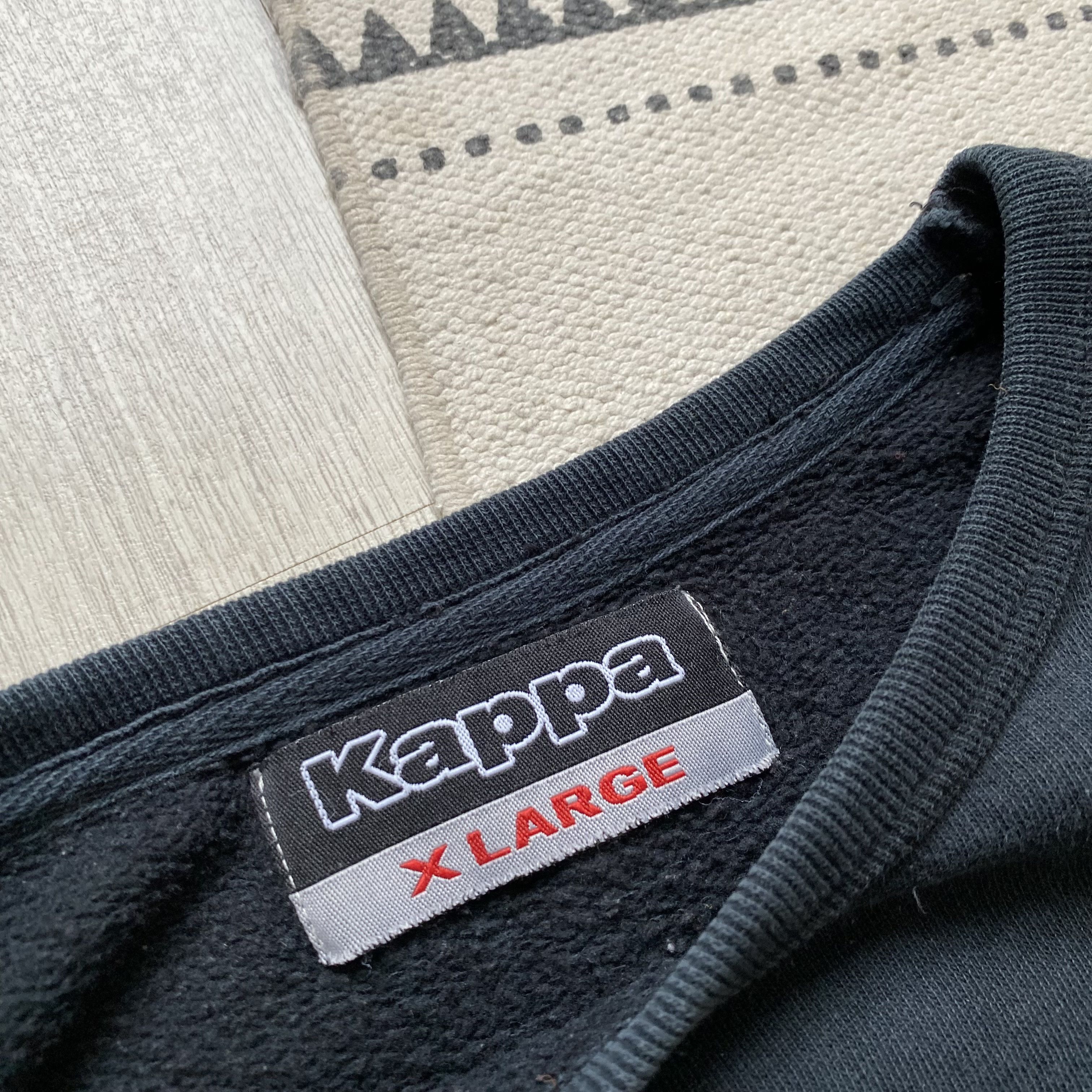 Kappa 90s Kappa Vintage Faded Boxy Sweatshirt Big Logo Y2K Size US L / EU 52-54 / 3 - 6 Thumbnail