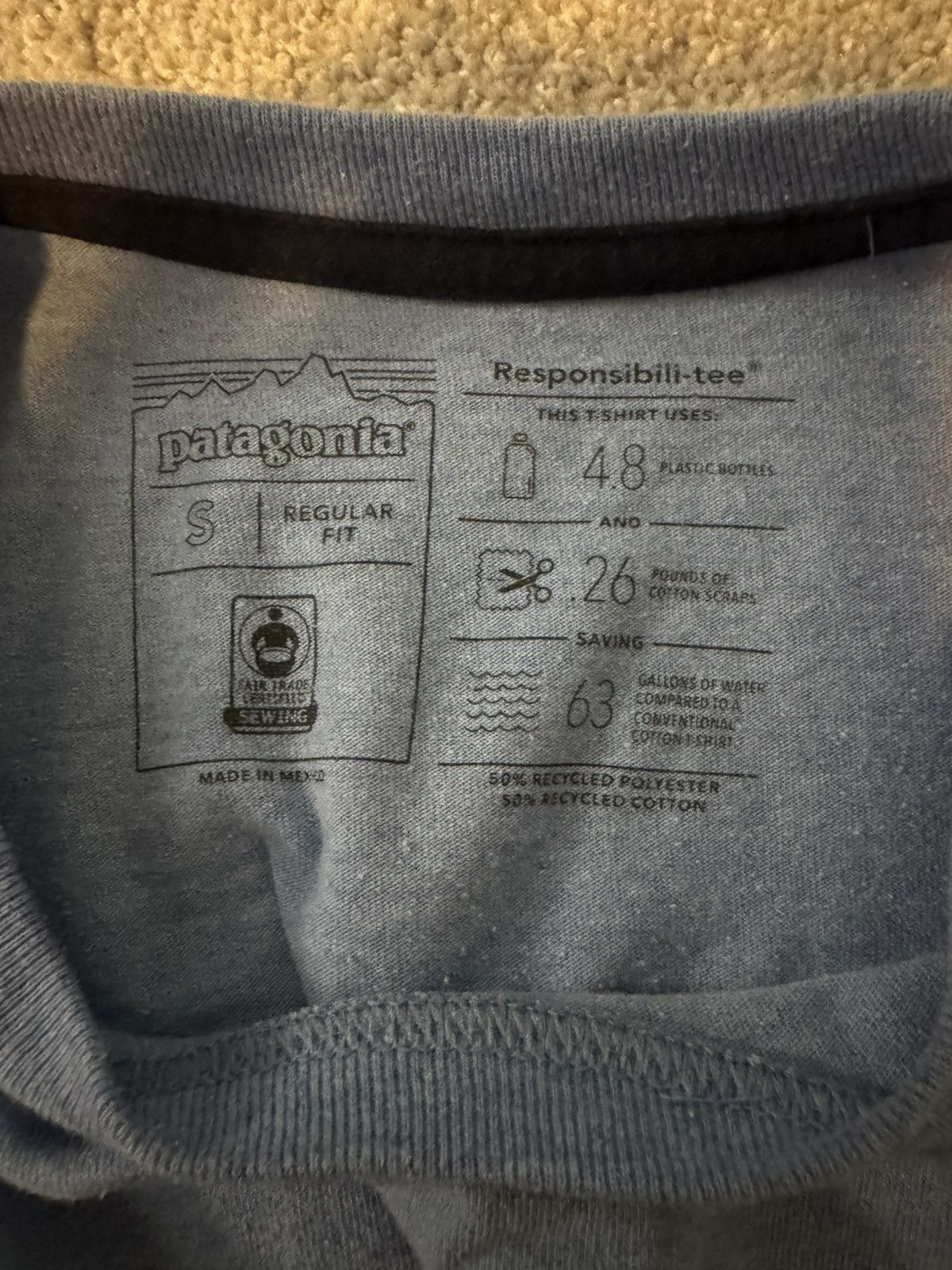 Patagonia Patagonia Long Sleeve Tee Size US S / EU 44-46 / 1 - 3 Thumbnail