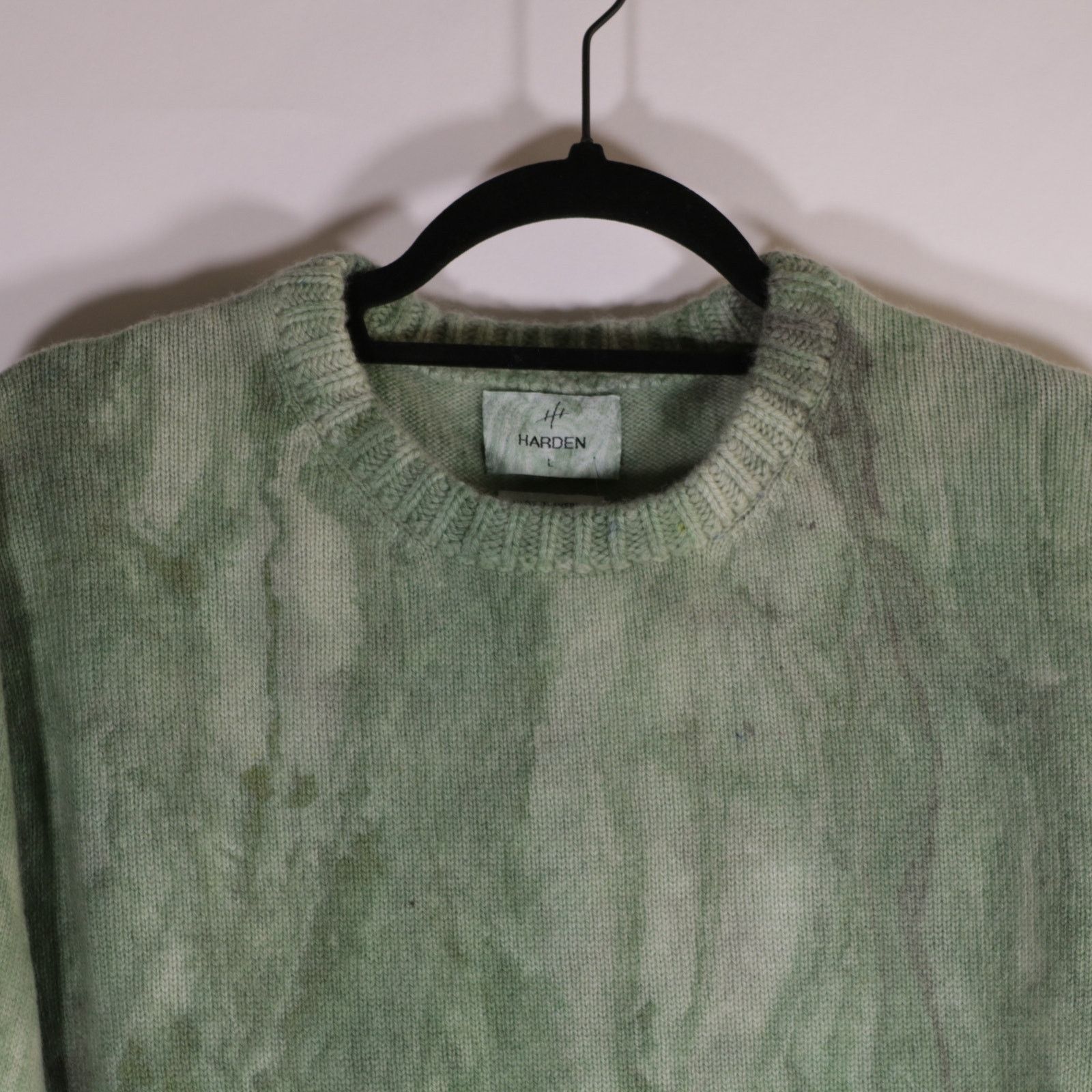 Paul Harnden Shoemakers Harden Los Angeles Cashmere Marble Effect Sweater Large Size US L / EU 52-54 / 3 - 3 Thumbnail