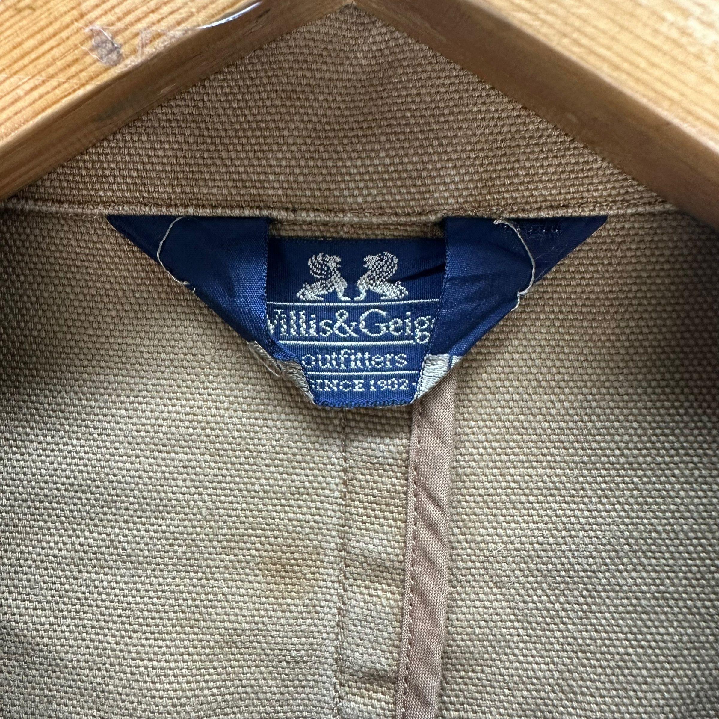 Willis & Geiger WILLIS & GEIGER CASUAL WORK JACKET #7857-184 Size US L / EU 52-54 / 3 - 6 Thumbnail