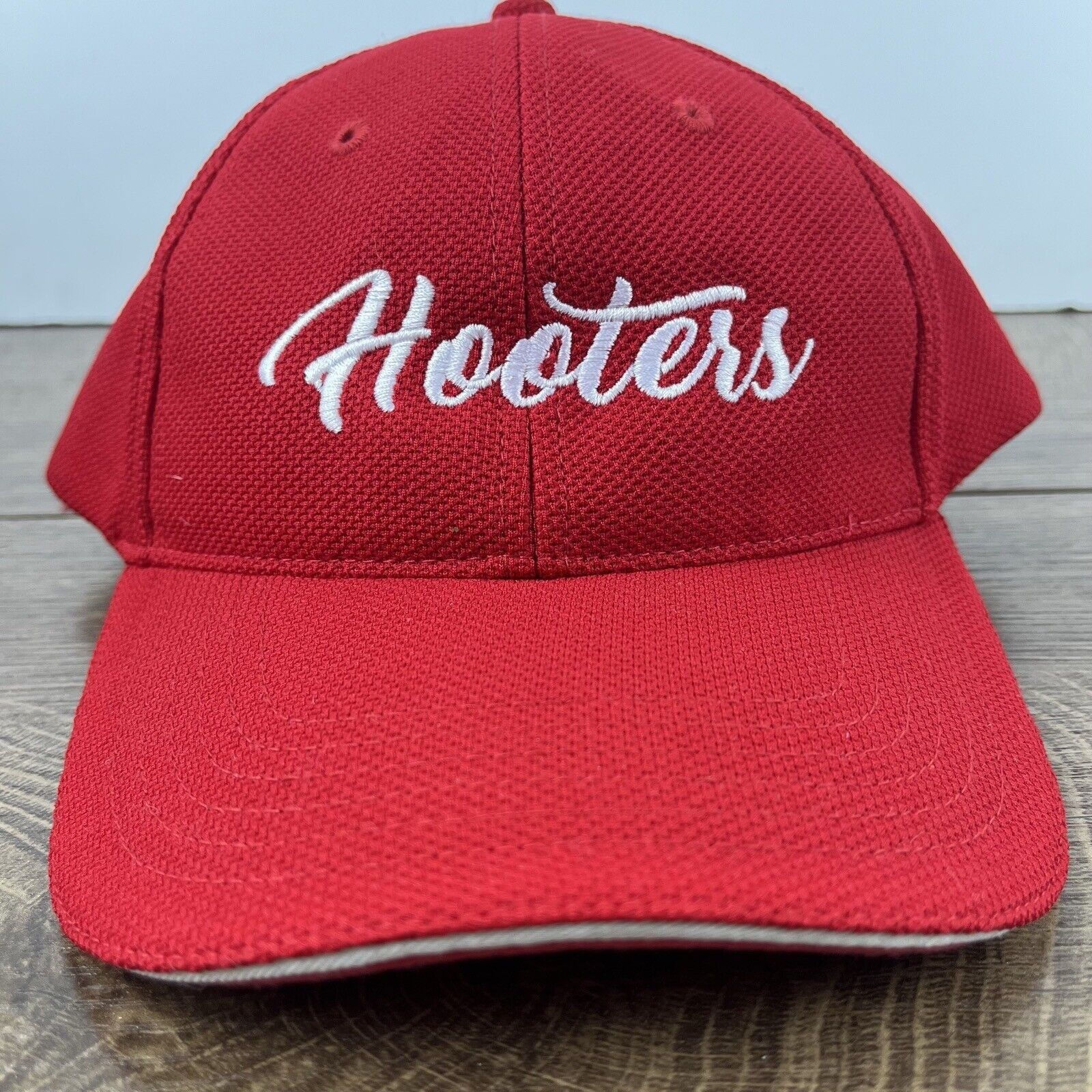 Other Hooters Hat Hooters Red Baseball Hat Red Adjustable Hat Red Size ONE SIZE - 5 Thumbnail