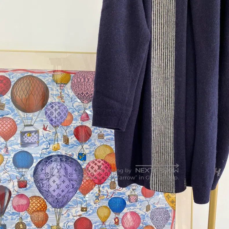 Hermes Dark wool coat