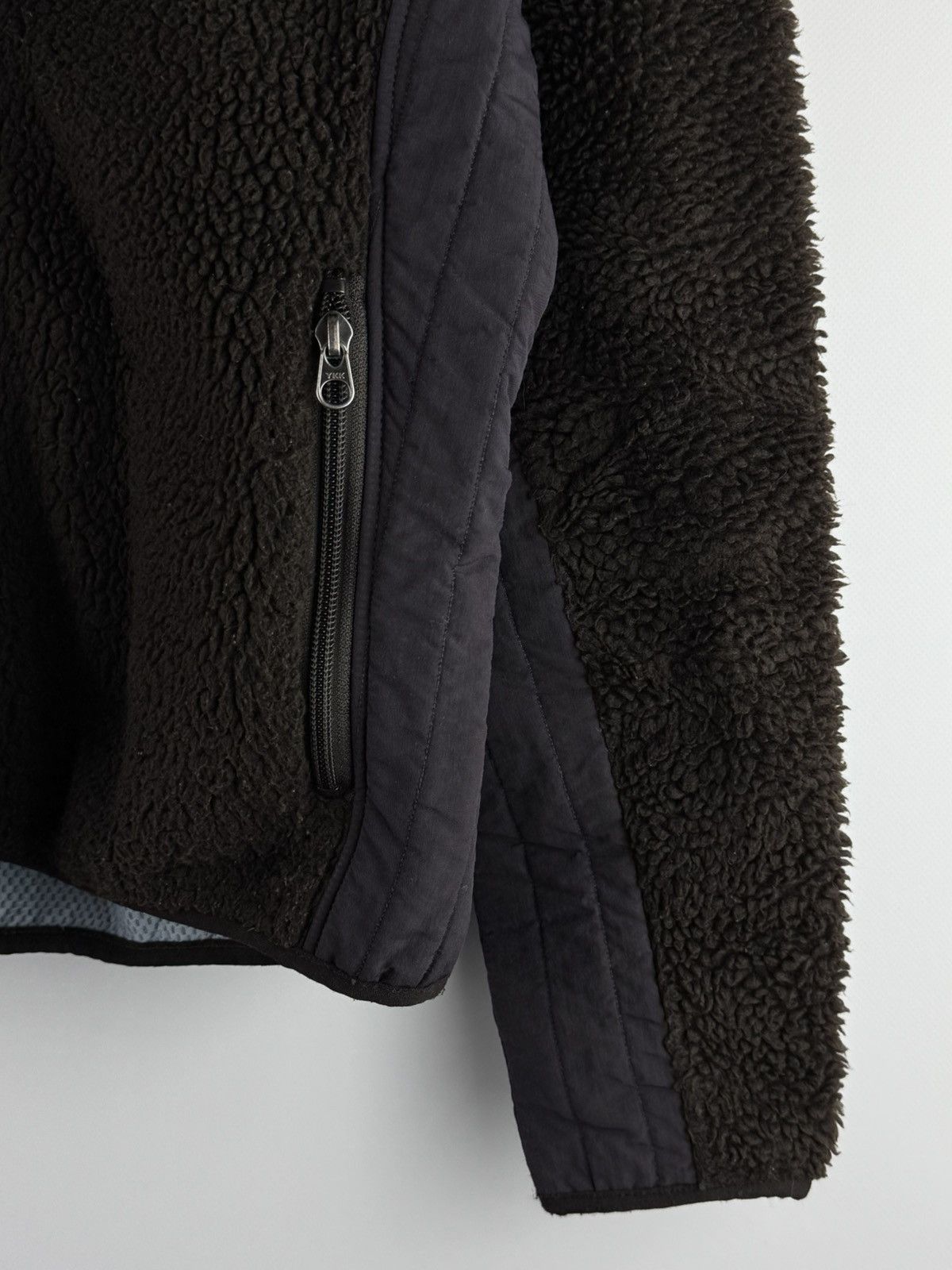 Patagonia Vintage 00s Patagonia Synchilla Deep Pile Fleece Brown Size S / US 4 / IT 40 - 4 Thumbnail