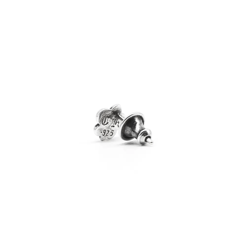 Chrome Hearts Chrome Hearts Silver Fleur Earring Ear Stud Size ONE SIZE - 3 Thumbnail
