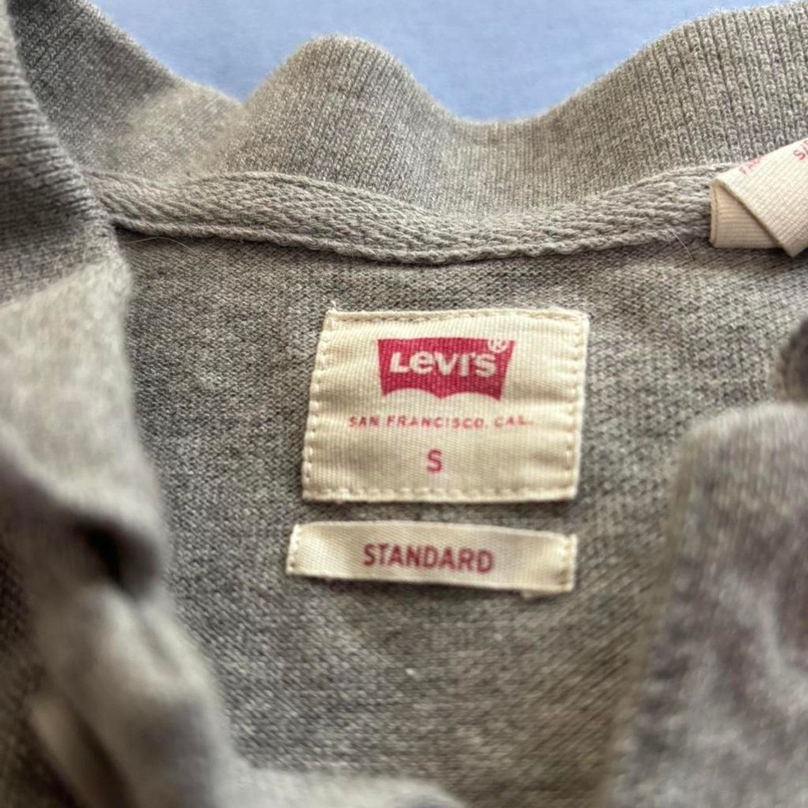 Levi's Grey levis polo shirt levis Size US S / EU 44-46 / 1 - 4 Thumbnail