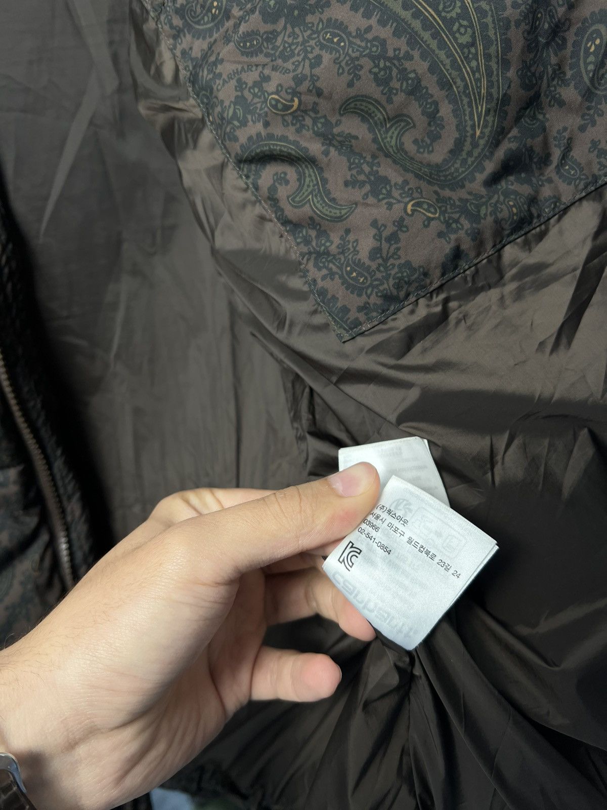 Carhartt Wip Carhartt WIP Springfield Jacket M — Plant/Black Paisley Size US M / EU 48-50 / 2 - 20 Thumbnail