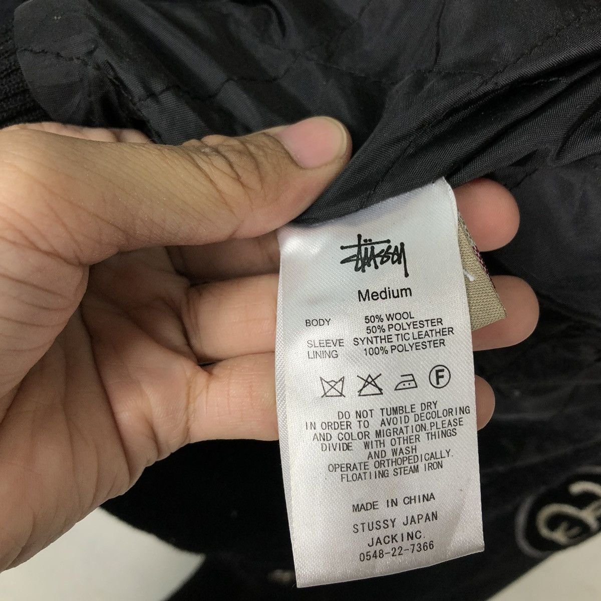 Stussy 🔥STUSSY CREW USA VARSITY JACKET BIG LOGO SPELL OUT Size US M / EU 48-50 / 2 - 16 Thumbnail