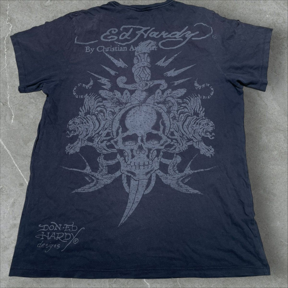 Ed Hardy Ed hardy Christian Audigier vintage black label rare usa Size US XL / EU 56 / 4 - 1 Thumbnail