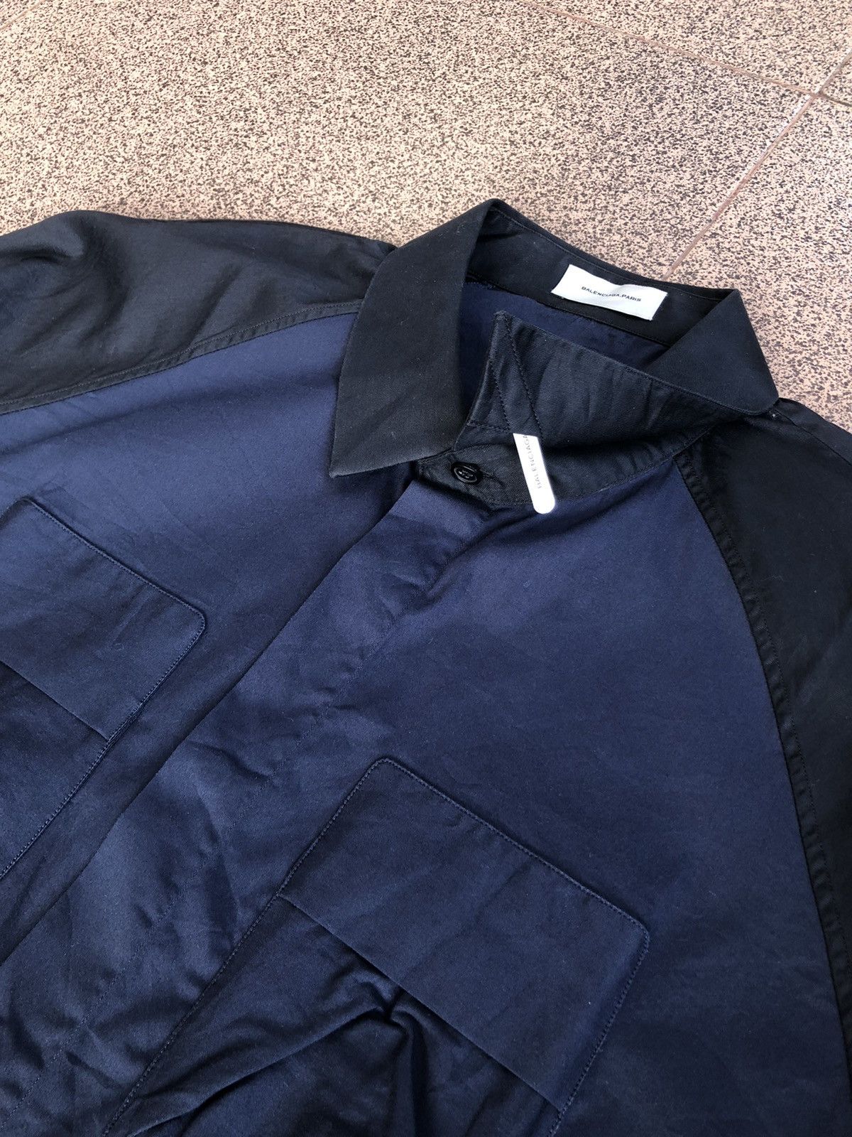 Balenciaga Balenciaga Work Shirt Oversize Shirt Size US L / EU 52-54 / 3 - 6 Thumbnail