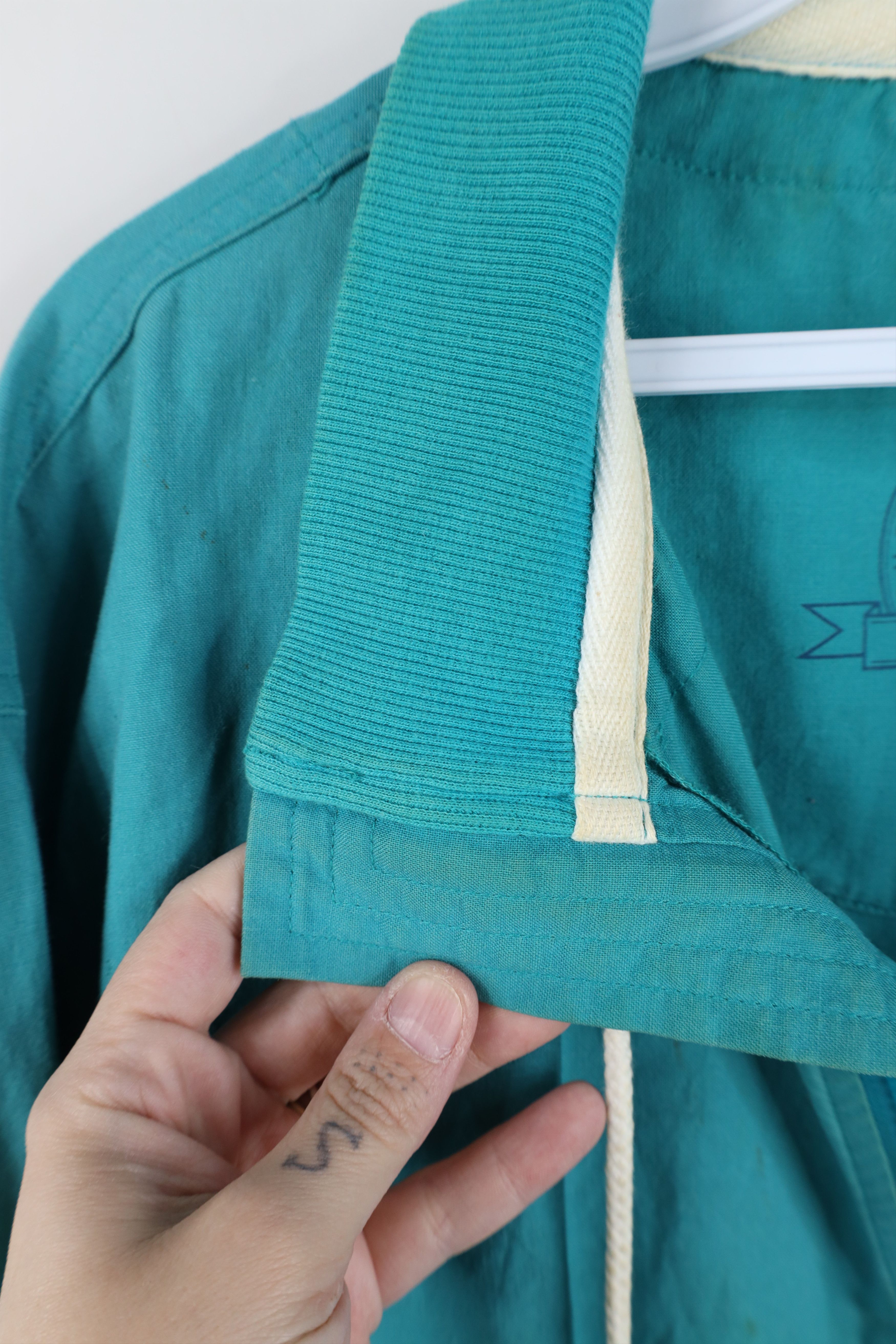 Eddie Bauer Vintage 90s Eddie Bauer Half Zip Pullover Jacket Teal Size US L / EU 52-54 / 3 - 7 Thumbnail