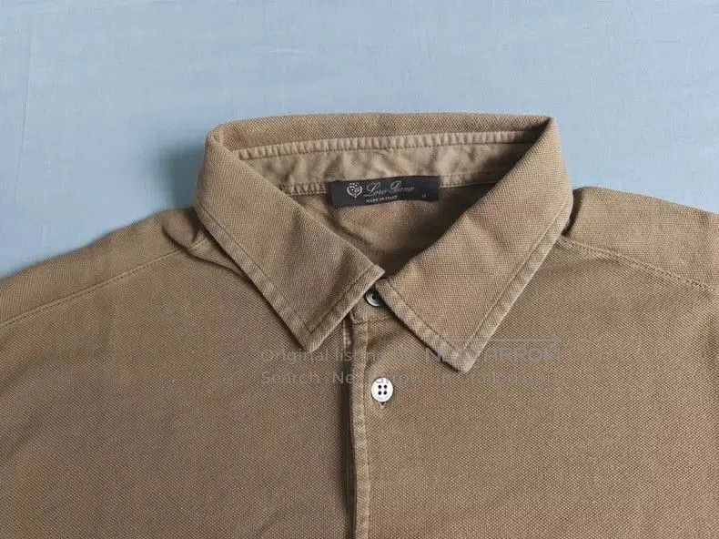 Loro Piana Loro Piana Men's Short Sleeve Polo Shirt. Size US M / EU 48-50 / 2 - 3 Thumbnail