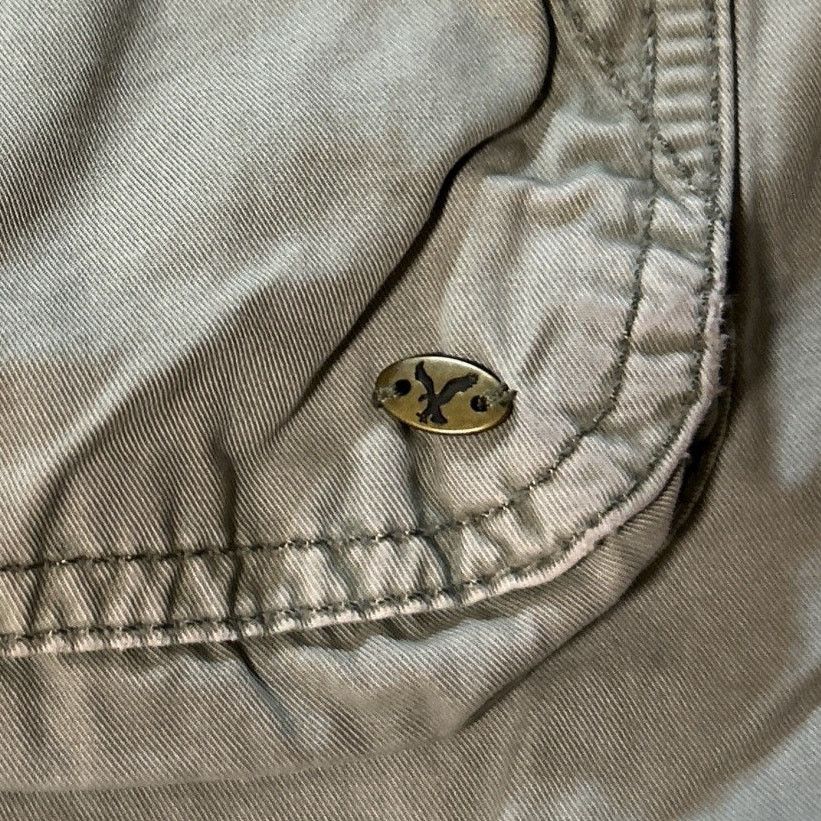 American Eagle Outfitters Y2k 2000s Military Field Chore Hooded Jacket Ws Small Hoodie Size S / US 4 / IT 40 - 5 Thumbnail
