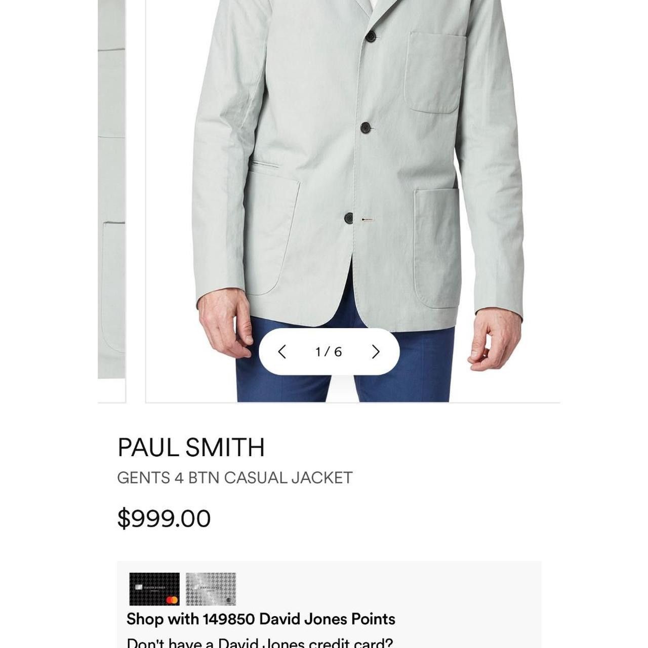 Paul Smith PAUL SMITH gents 4 BTN casual jacket nwot Size US L / EU 52-54 / 3 - 4 Thumbnail