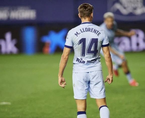 ATLETICO MADRID NIKE 2019/2020 THIRD JERSEY #14 M. LLORENTE