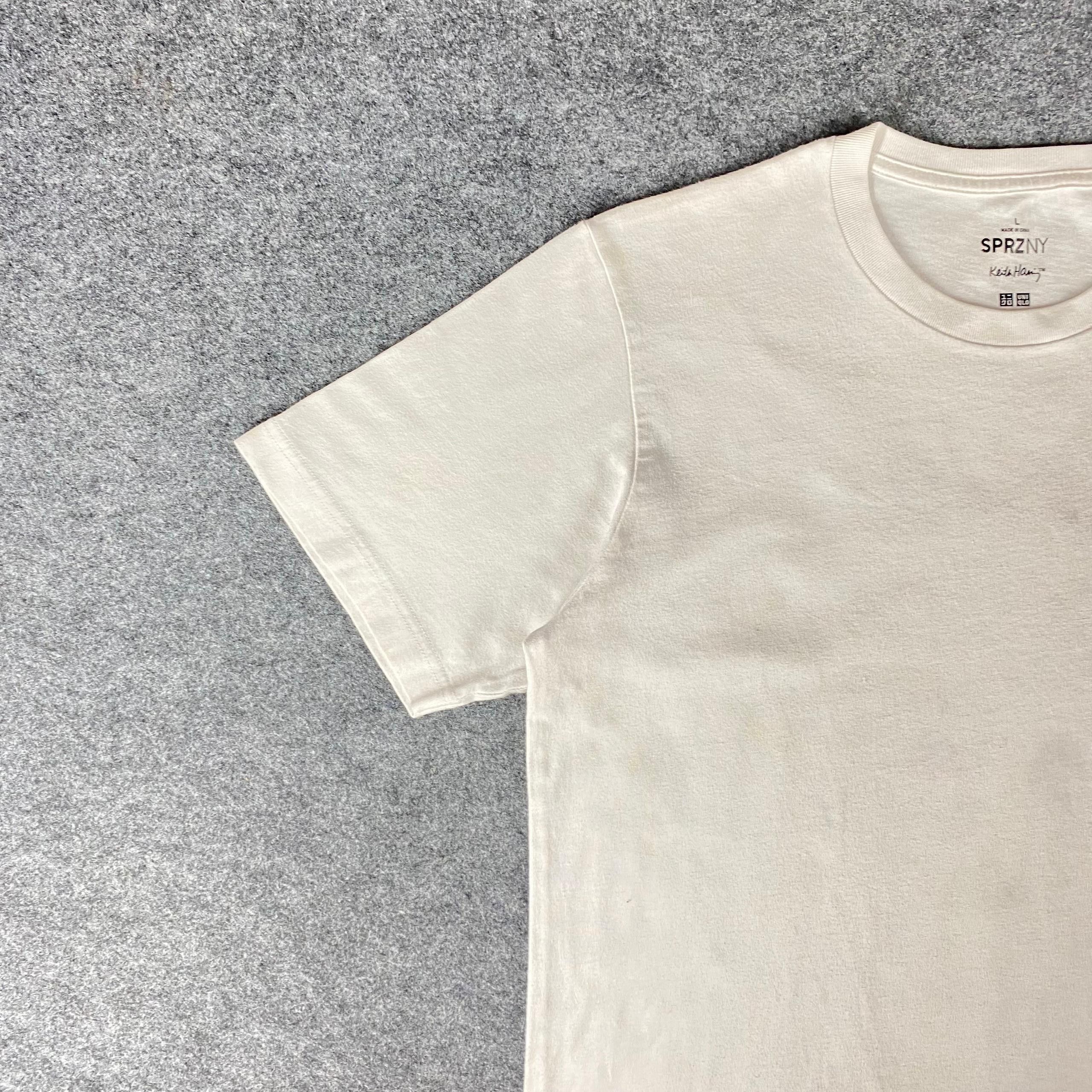 Keith Haring Vintage Keith Haring Single Pocket Tshirt Size US M / EU 48-50 / 2 - 6 Thumbnail