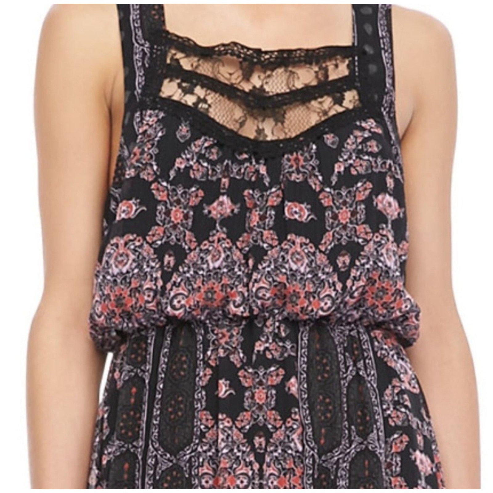 Free People Free People Moroccan Printed Floral Maxi Dress. 2 Size XS / US 0-2 / IT 36-38 - 4 Thumbnail