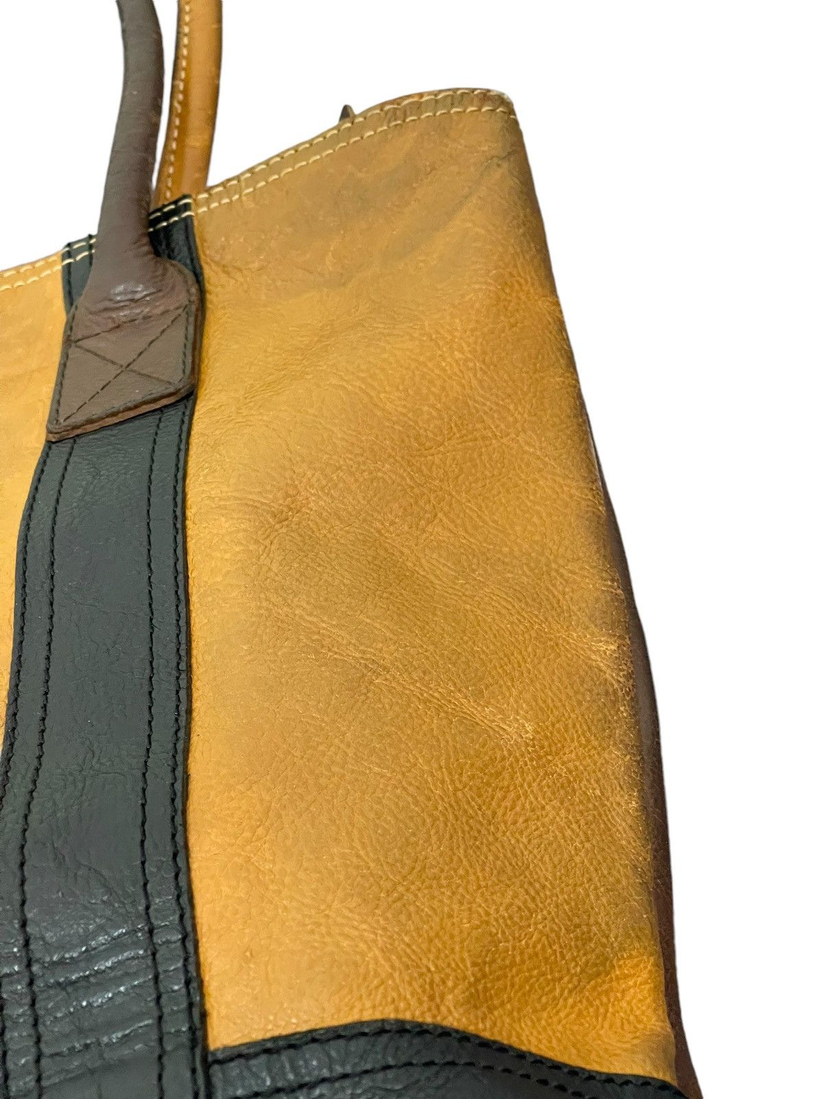 Genuine Leather Full Leather Doubles Japan Tote Shoulder Bag 4🟩 Size ONE SIZE - 18 Thumbnail