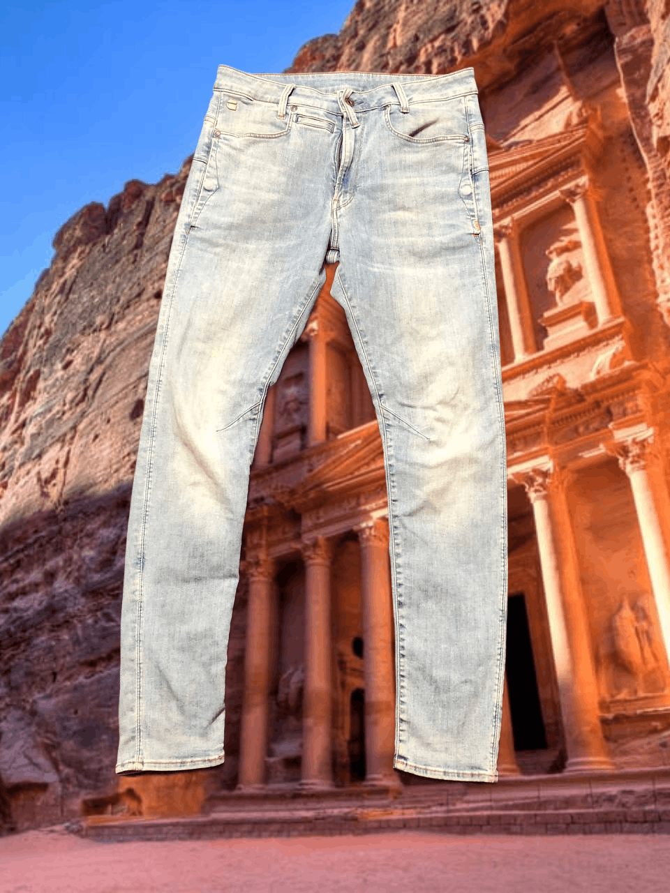 G-Star Vintage jeans G-Star Raw D-STAQ 3D super slim crazyY2K Size US 32 / EU 48 - 1 Thumbnail