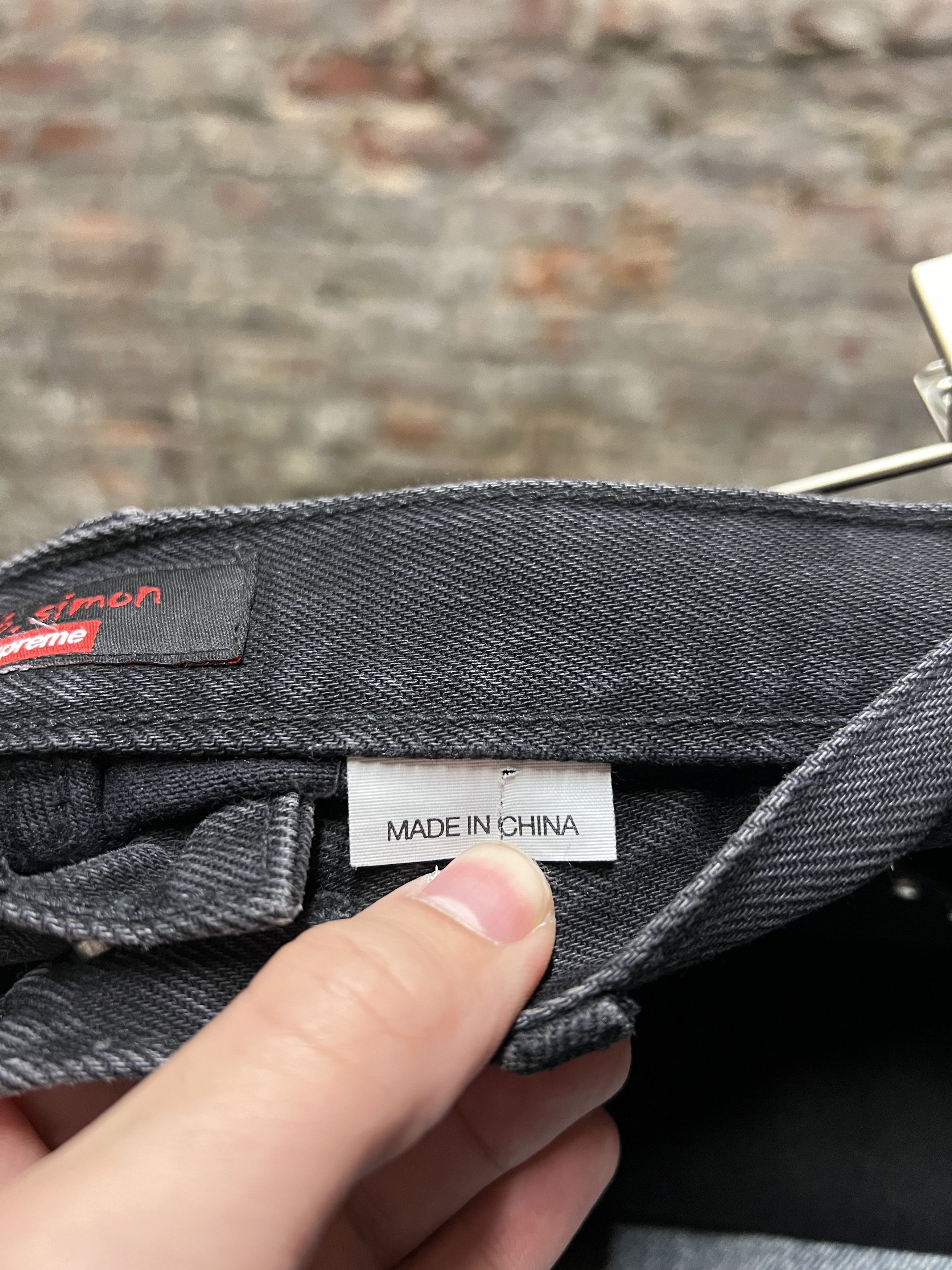 B.B. Simon × Supreme B.B Simon x Supreme Studded Denim Size US 32 / EU 48 - 8 Thumbnail