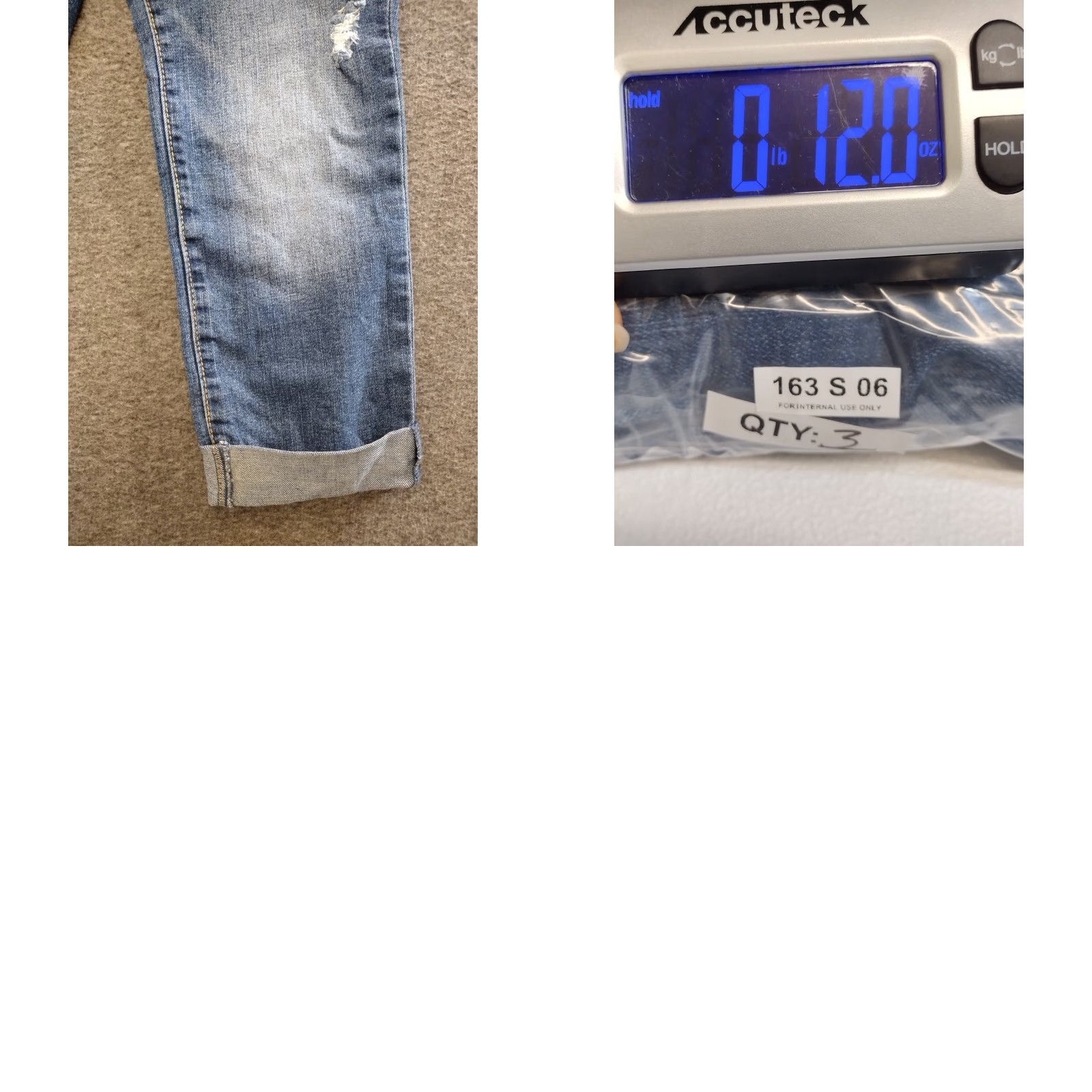 Old Navy VINTAGE Old Navy Distressed Cuffed Women's Blue Denim Maternity Capri Jeans Size 2 Size 26" / US 2 / IT 38 - 8 Thumbnail