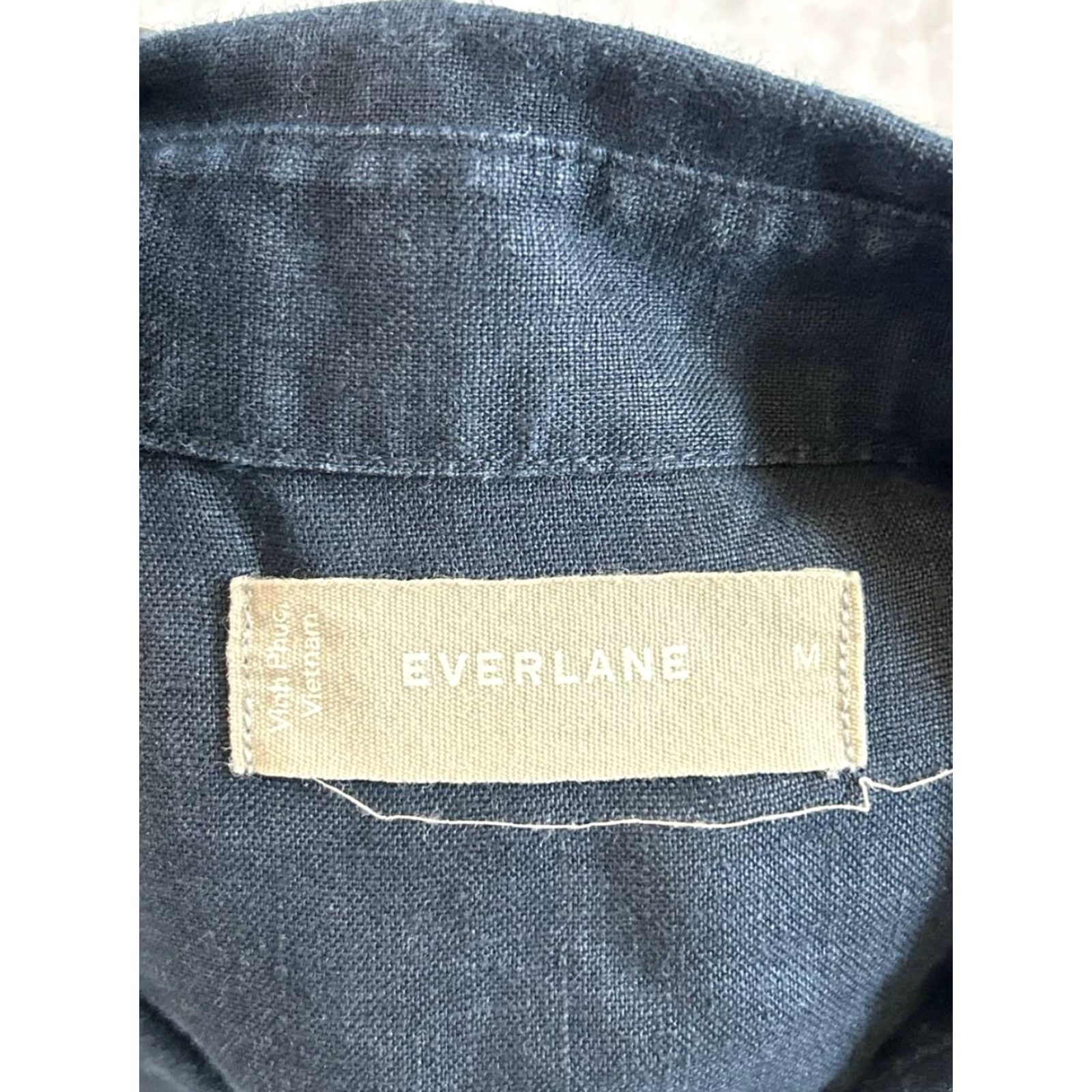 Everlane Everlane Button-Up Shirt Mens Medium Blue Cotton Casual 90s? Size US M / EU 48-50 / 2 - 3 Thumbnail