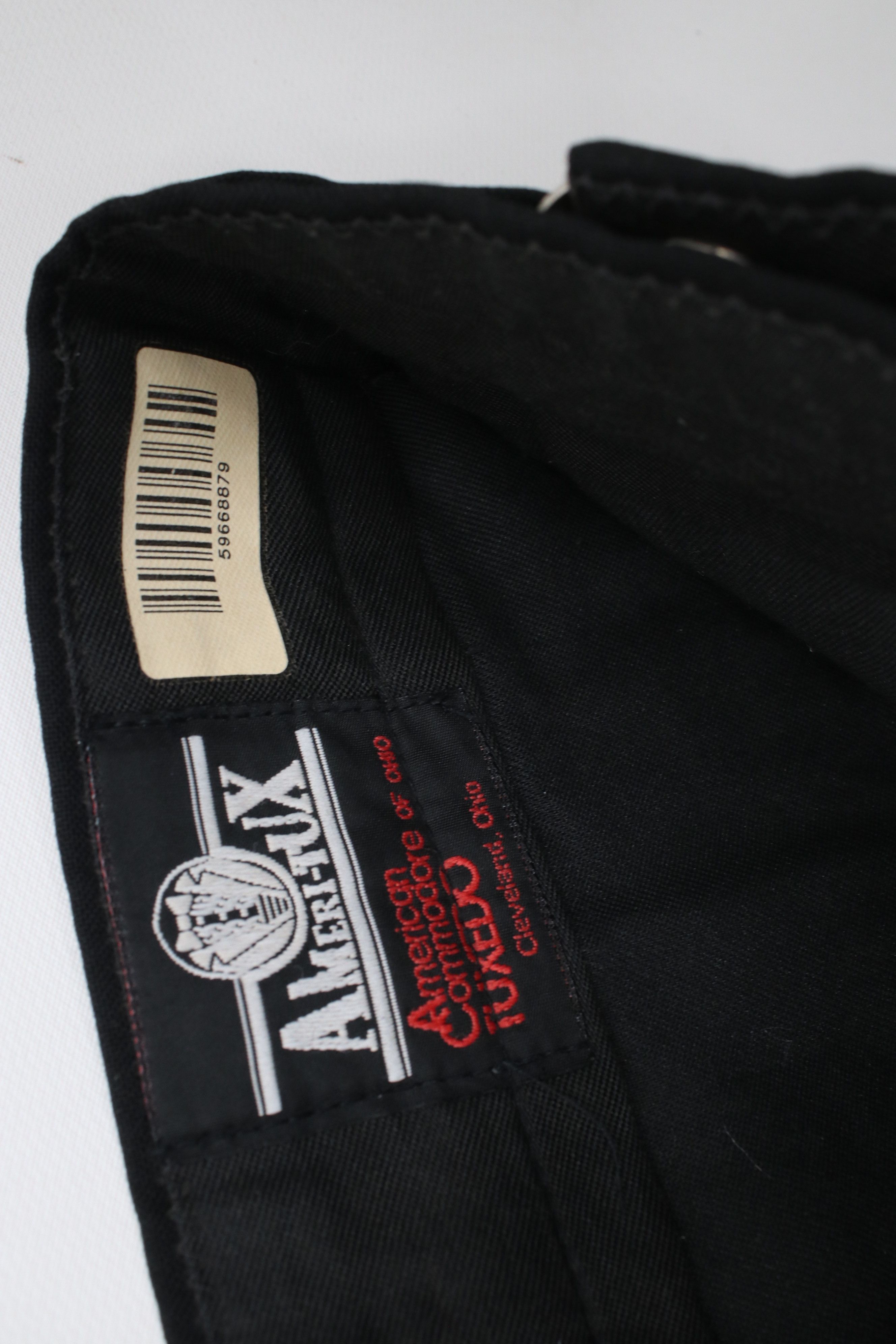 Vintage Vintage 90s Streetwear Wool Knit Tuxedo Pants Black USA Size US 30 / EU 46 - 8 Thumbnail