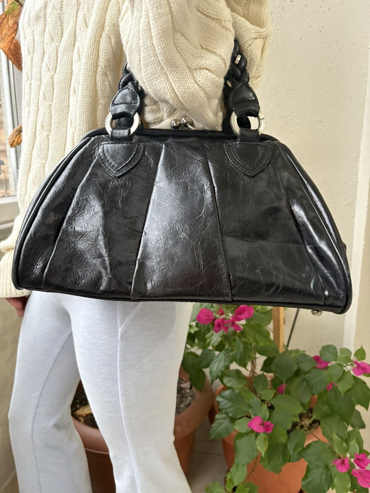 Vintage Vakko leather bag Size ONE SIZE - 7 Thumbnail