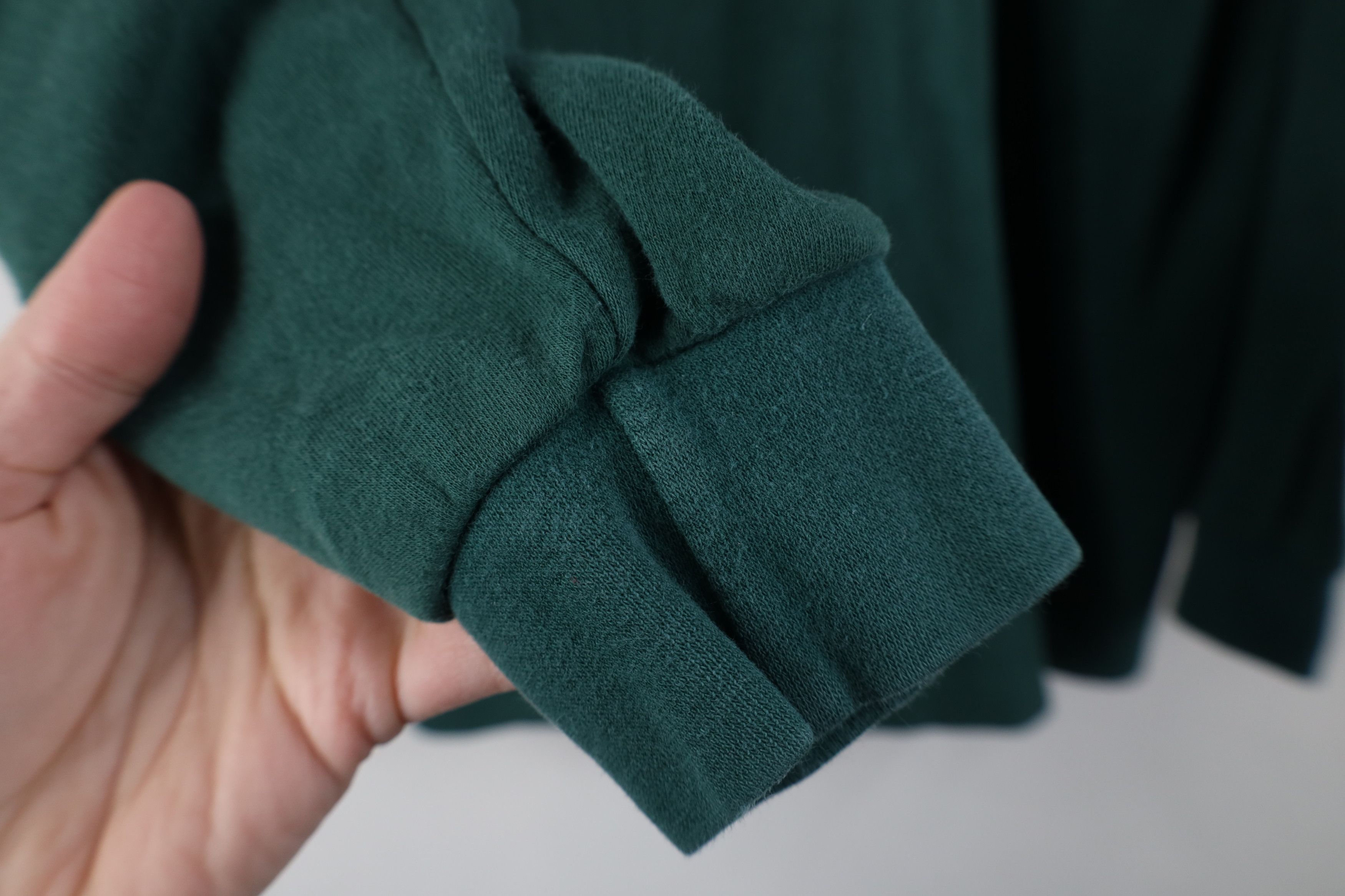 Gap Vintage 90s Gap Babydoll Turtleneck T-Shirt Hunter Green Size S / US 4 / IT 40 - 8 Thumbnail