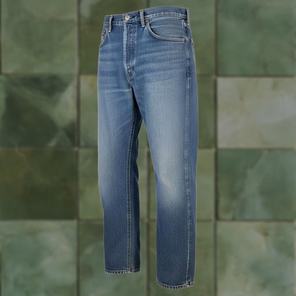 Levi's Levis Western Fit Jeans Denim Straight Blue Light Wash Zip Fly Mens 36x32 Size US 36 / EU 52 - 1 Thumbnail