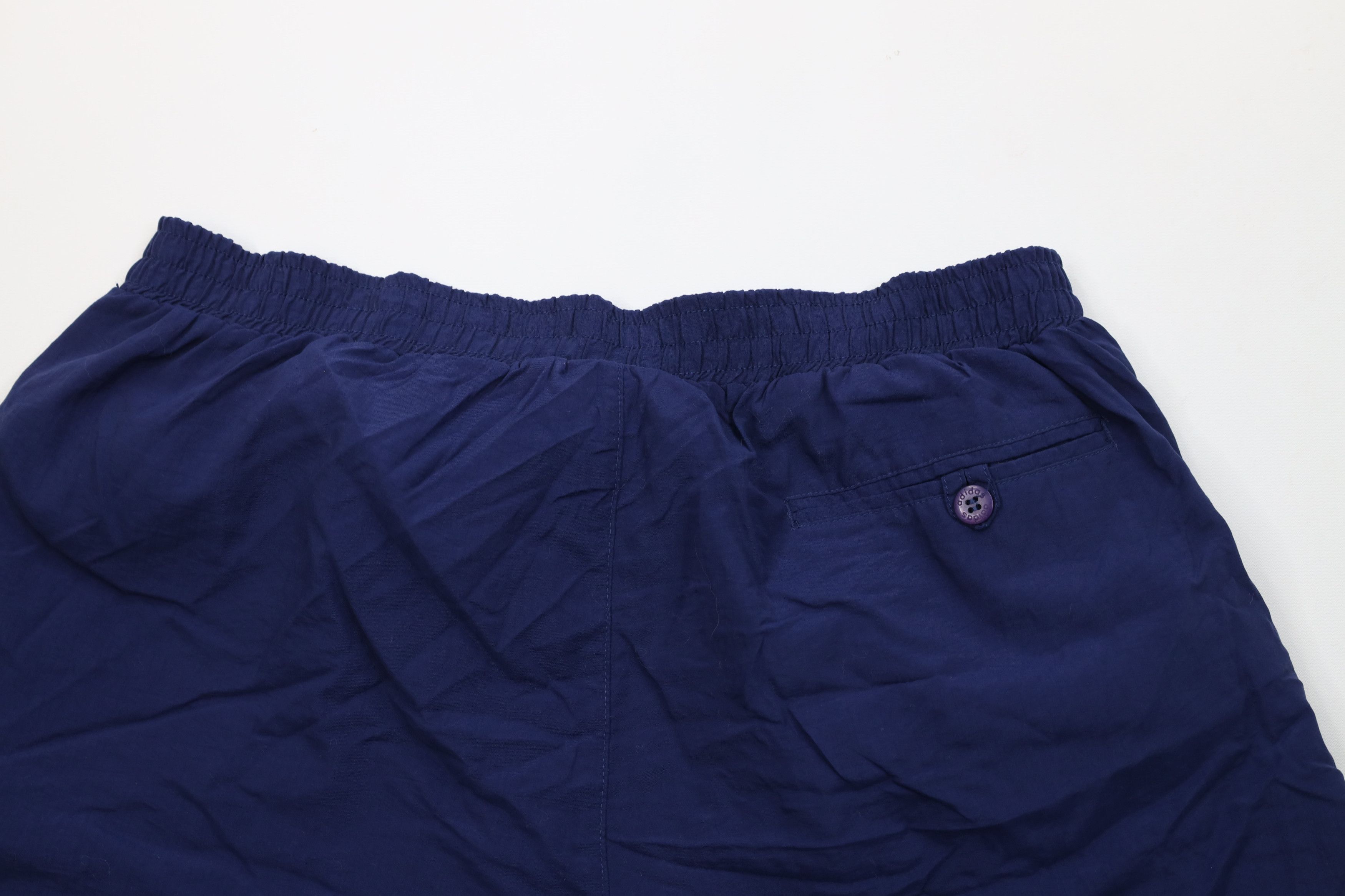 Adidas Vintage 90s Adidas Spell Out Above Knee Shorts Baggies Nylon Size US 34 / EU 50 - 12 Thumbnail