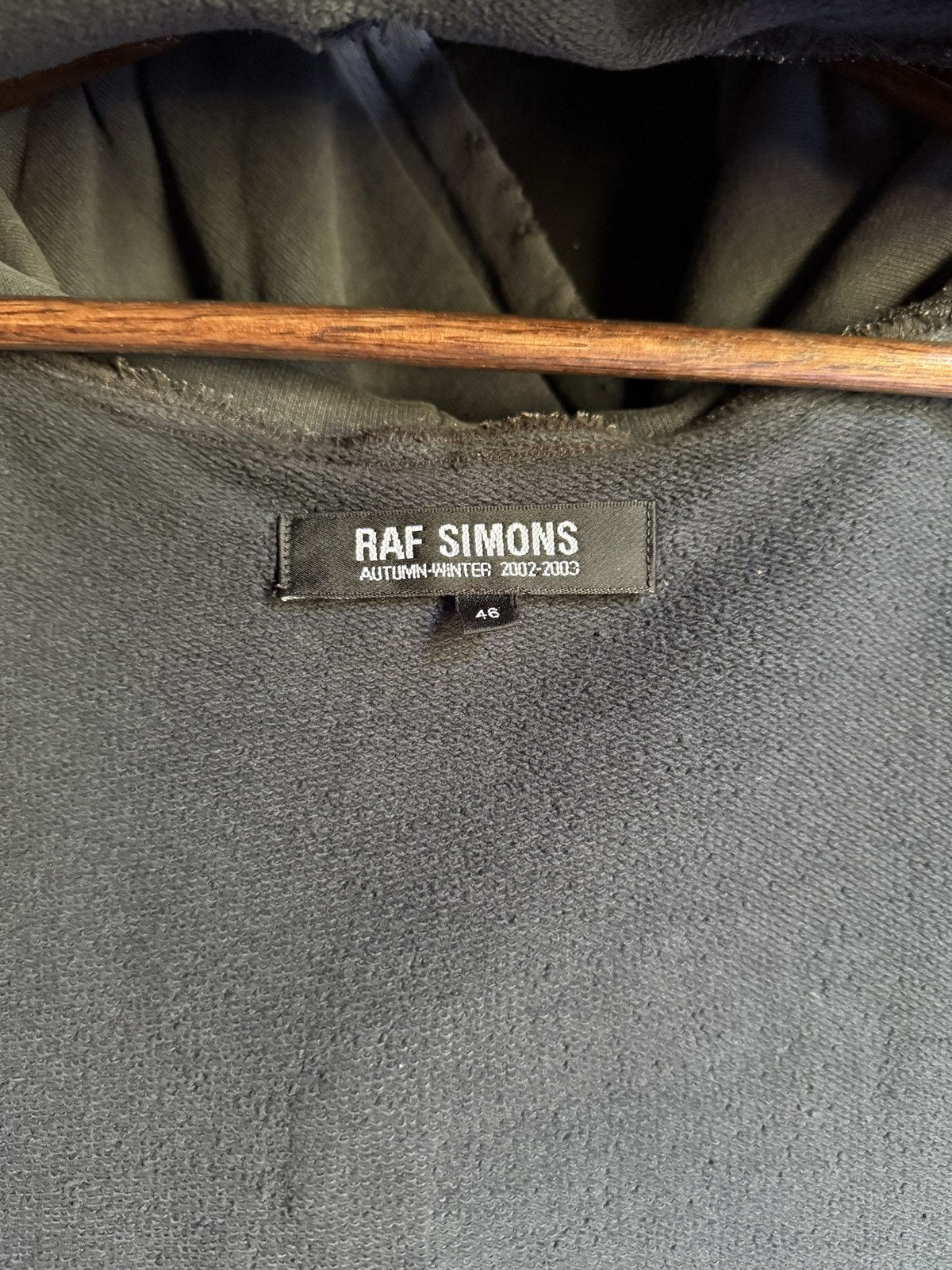 Raf Simons Raf Simons Virginia Creeper Hoodie Sleeveless Size US S / EU 44-46 / 1 - 10 Thumbnail