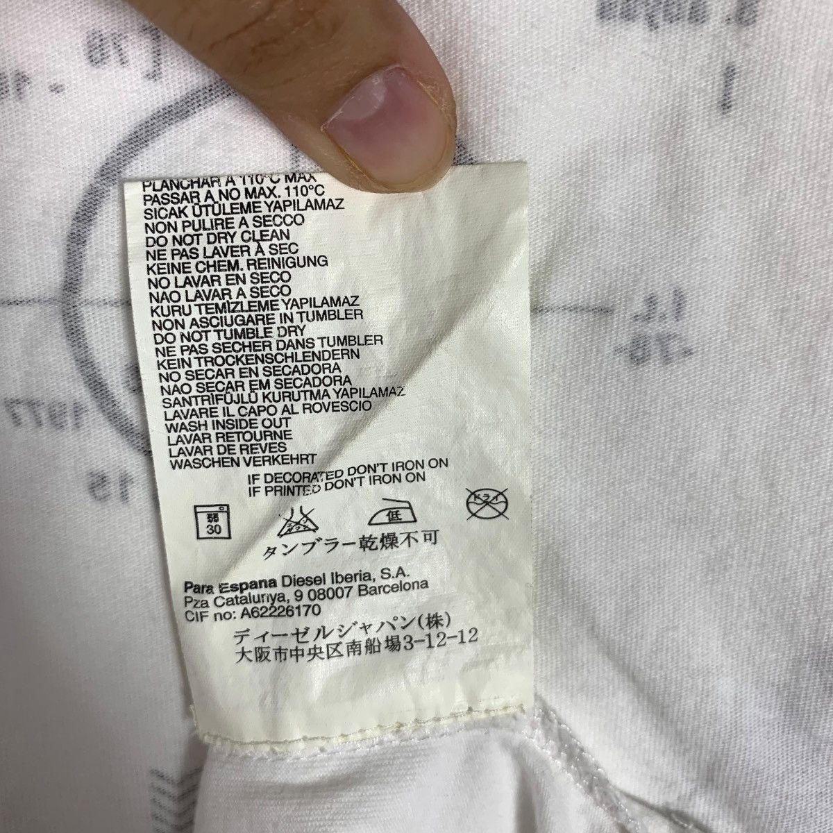 Diesel DIESEL PROJECT 78 COLLECTION Liquid Space Experiment Tee Size S / US 4 / IT 40 - 9 Thumbnail