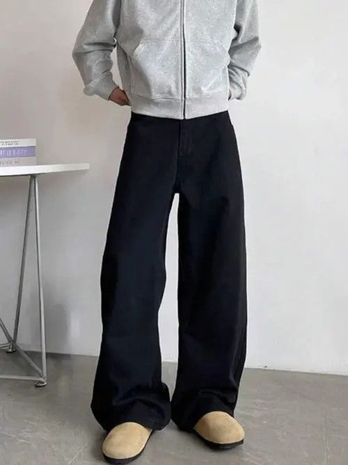 Japanese Brand × Vintage Vintage Classic 90s Wide Leg Flared Jeans Size US 32 / EU 48 - 2 Thumbnail