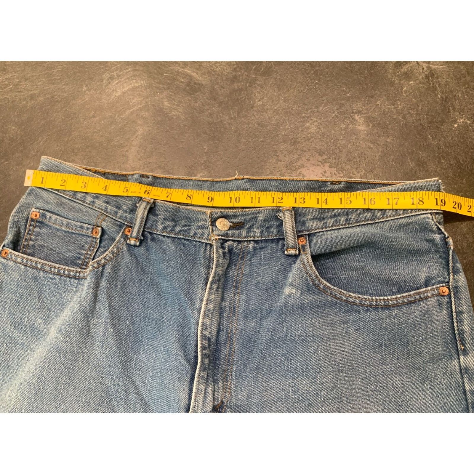 Levi's Levi's 550 Jeans Men Size 38x30 Relaxed Fit Blue Denim 5-Pocket Classic Outdoor Size US 38 / EU 54 - 3 Thumbnail