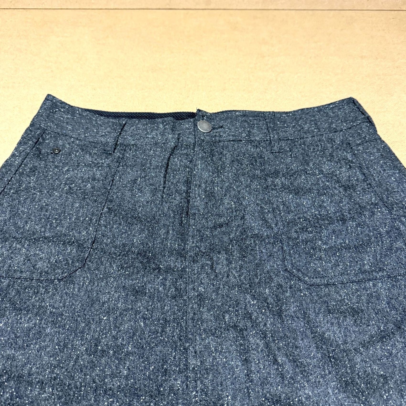 Vintage Woolrich Skirt Womens 14 Gray Onyx Wool Blend Lined Tweed Pockets 5063 Size 36" / US 14 / IT 50 - 5 Thumbnail