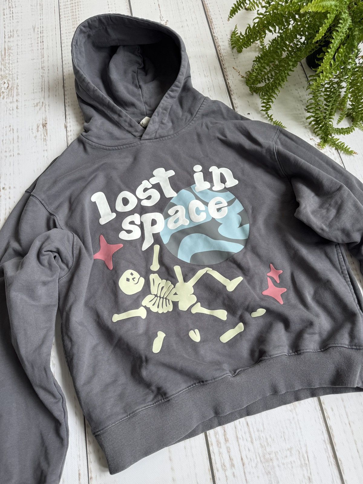 Broken Planet Broken Planet Hoodie Lost in Space Gray Size US M / EU 48-50 / 2 - 2 Thumbnail