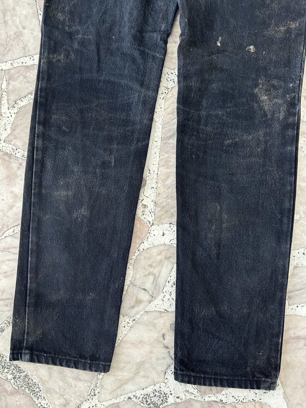 Gap Gap Slim Fit Faded Black Denim Size US 28 / EU 44 - 8 Thumbnail