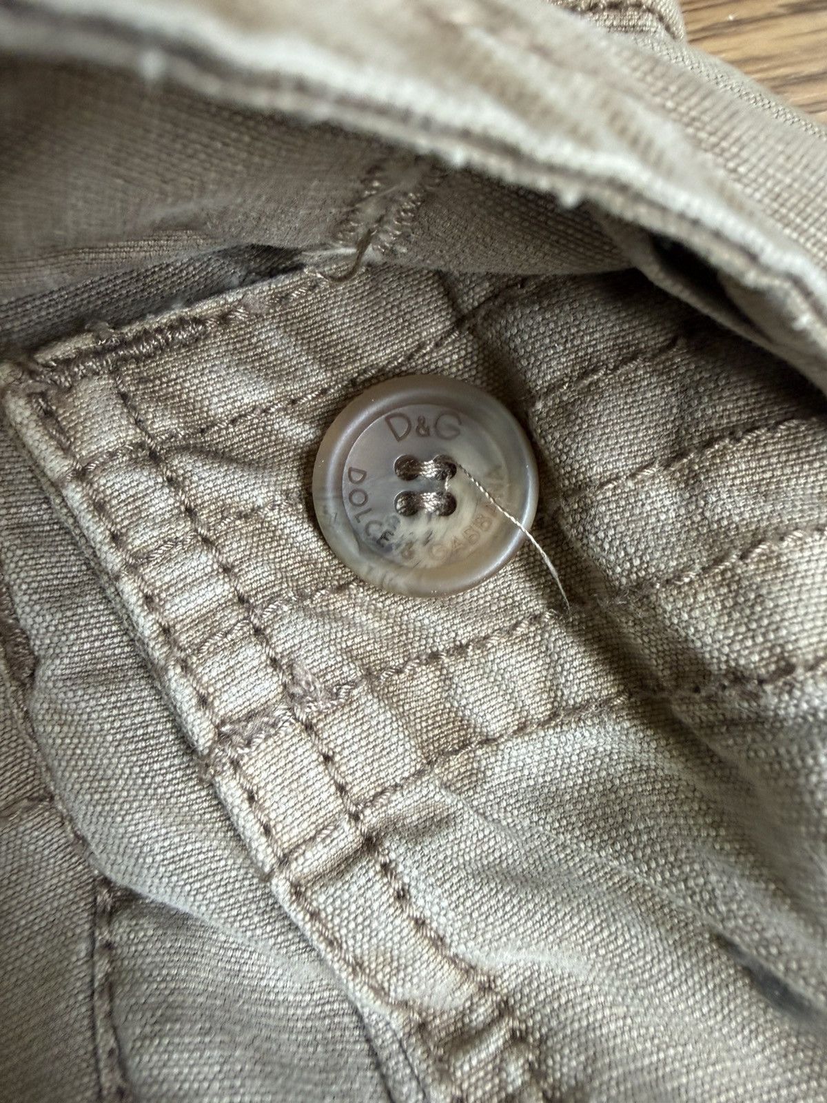 Dolce & Gabbana Archive 2003 D&G Dolce & Gabbana 18 Pocket Cargo Pants Rare Size US 32 / EU 48 - 8 Thumbnail