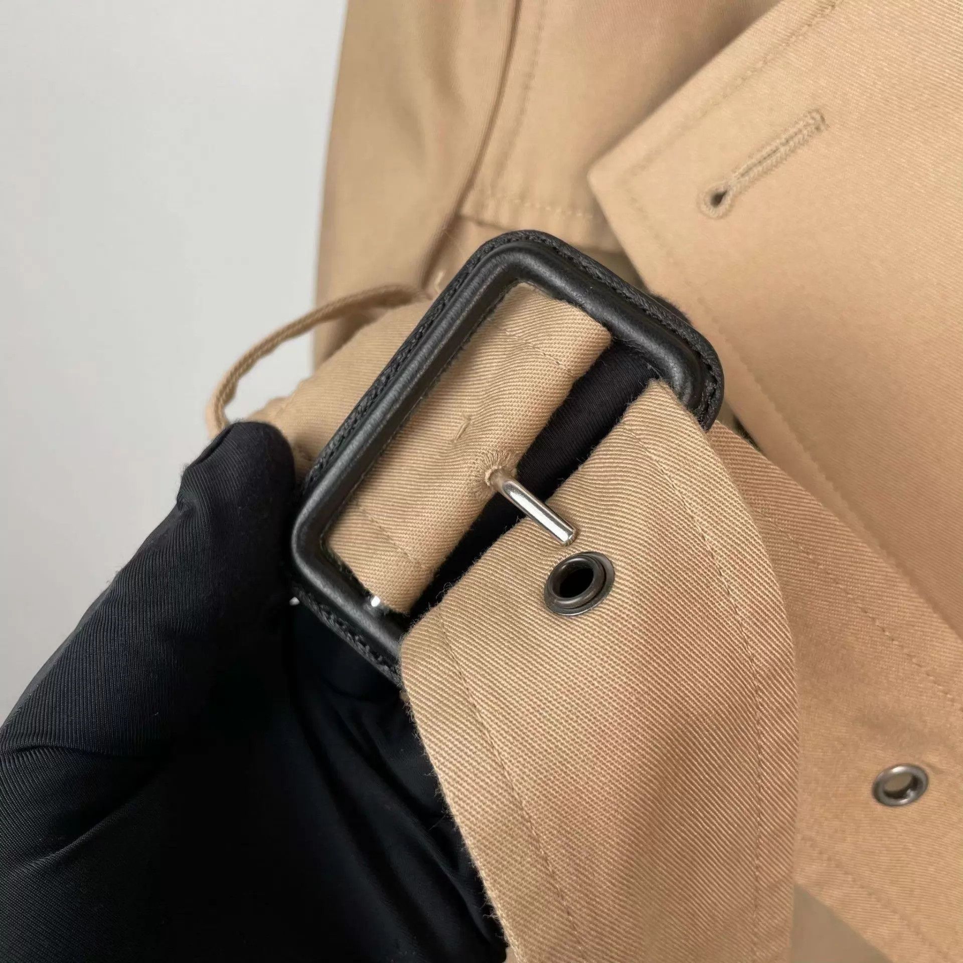 Yves Saint Laurent 98 New YSL Trench Coat Khaki Size S / US 4 / IT 40 - 9 Thumbnail