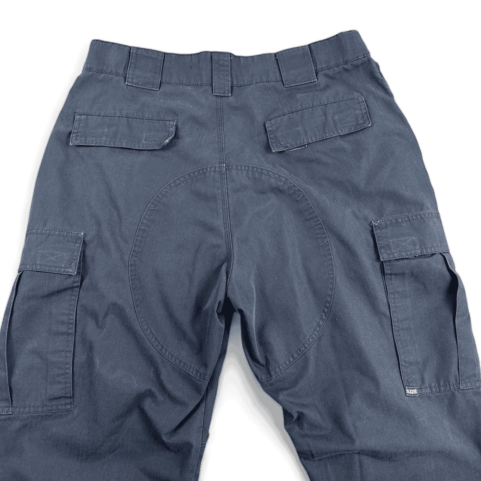 5.11 511 Tactical Pants Mens Blue Ripstop Cargo Outdoor Workwear Size US 34 / EU 50 - 4 Thumbnail