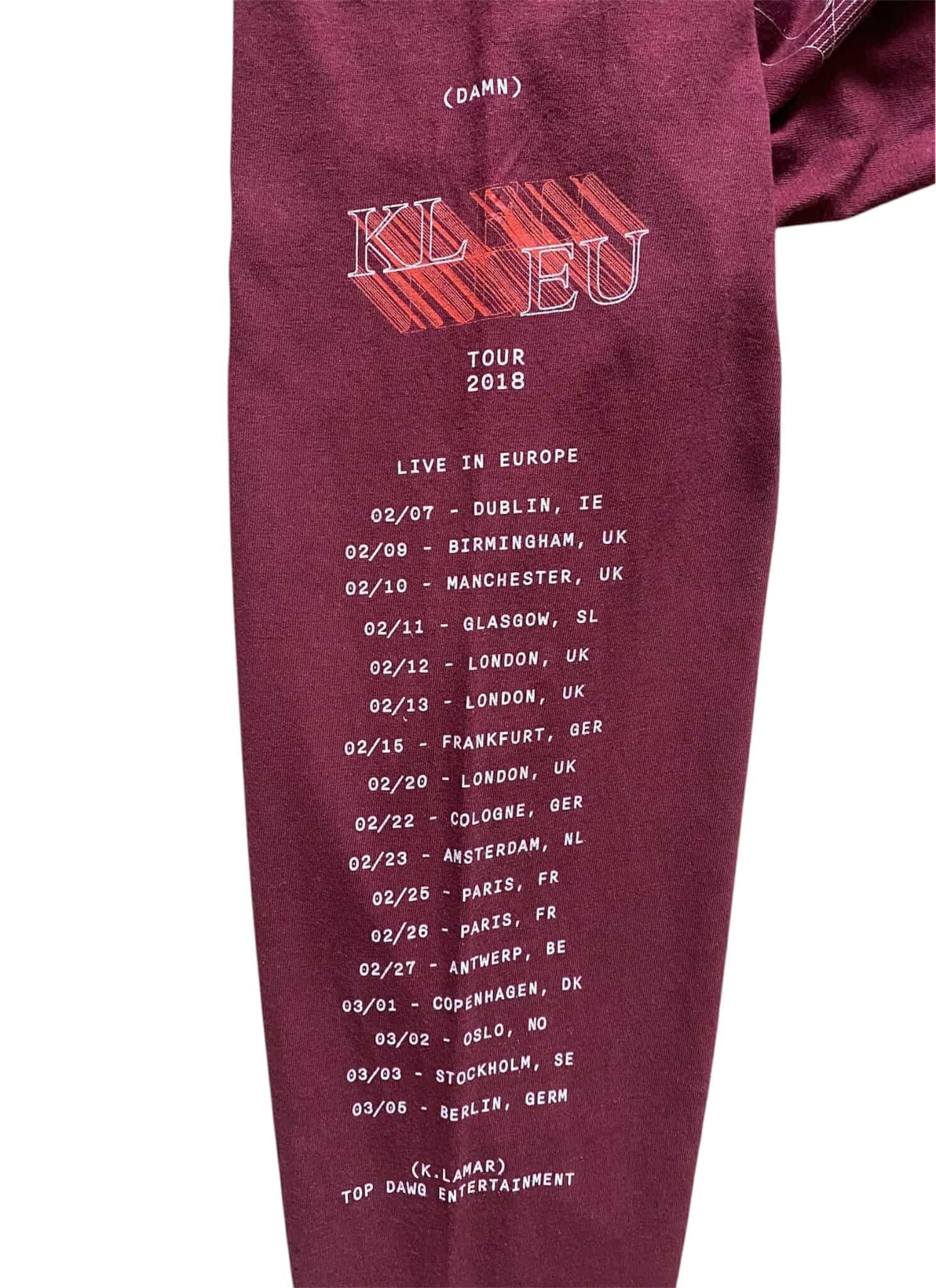 Kendrick Lamar × Top Dawg Entertainment Kendrick Lamar Damn 2018 Album Tour Rap Nobody Pray For Me Size US M / EU 48-50 / 2 - 6 Thumbnail