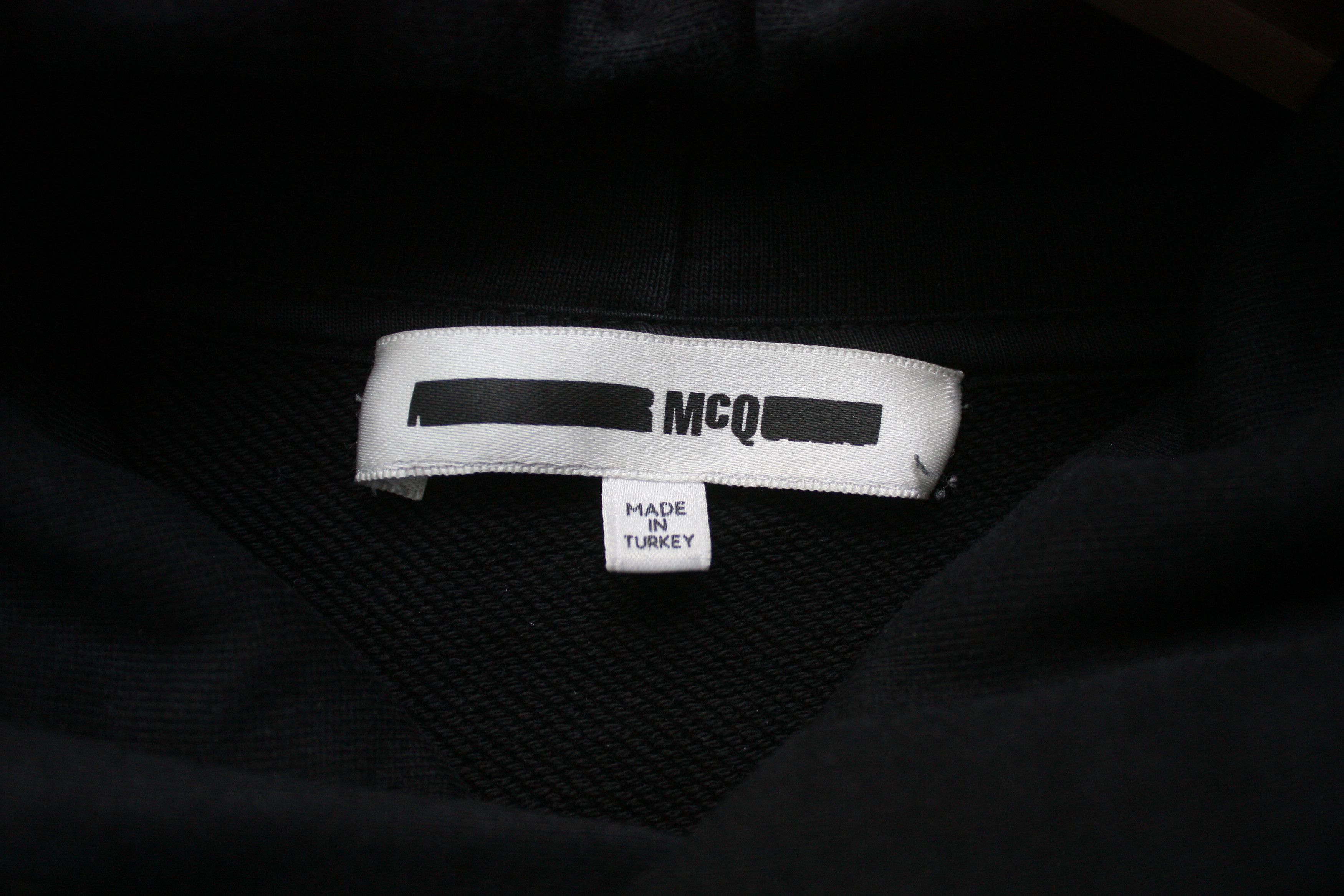 MCQ Alexander McQueen Black MCQ Hoodie Size US XL / EU 56 / 4 - 4 Thumbnail