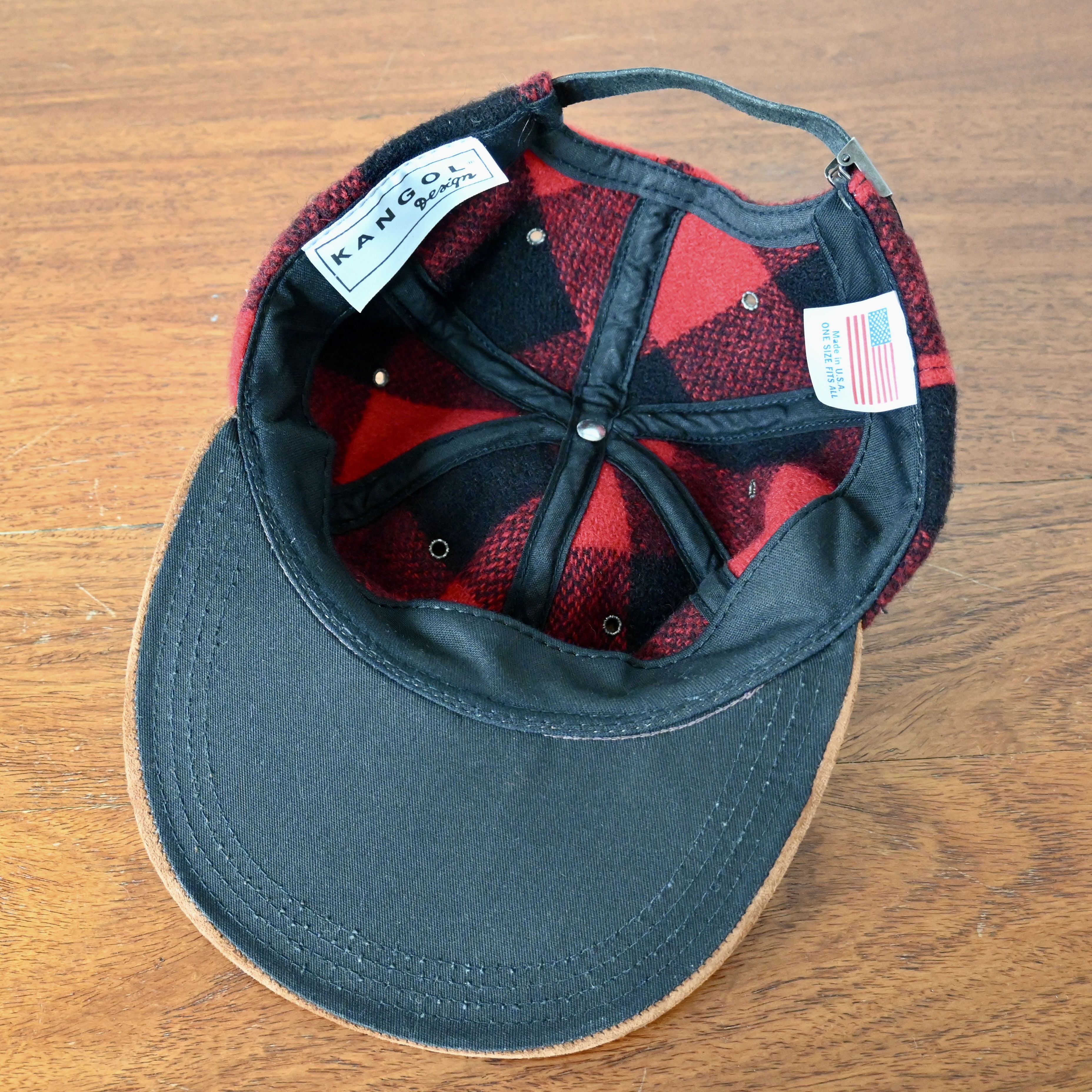 Kangol Vintage 1990s Kangol block plaid wool 6 panel hat Size ONE SIZE - 8 Thumbnail