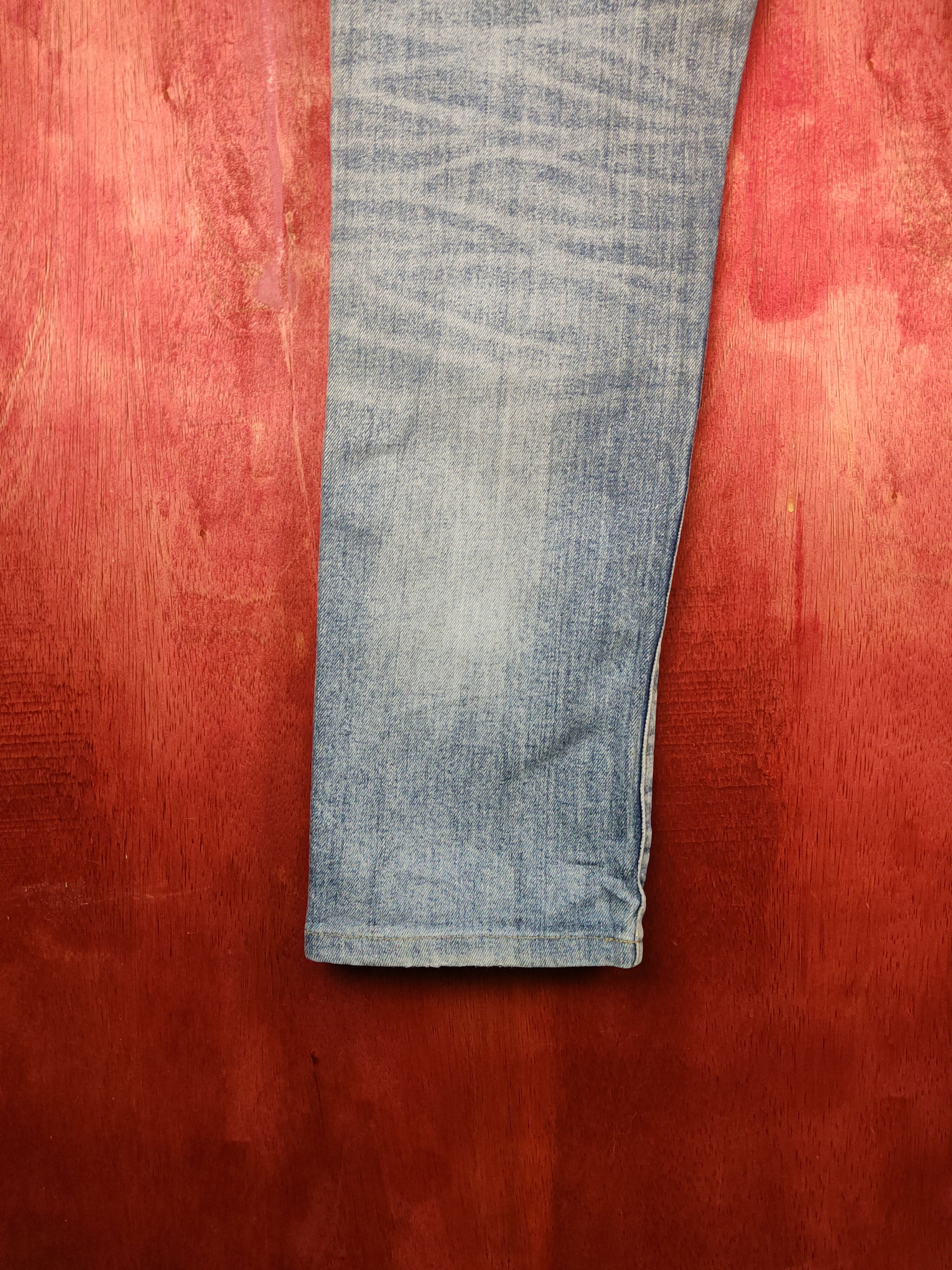 Japanese Brand Uniqlo Blue Distressed Multipocket Denim #S1589 Size US 29 - 10 Thumbnail