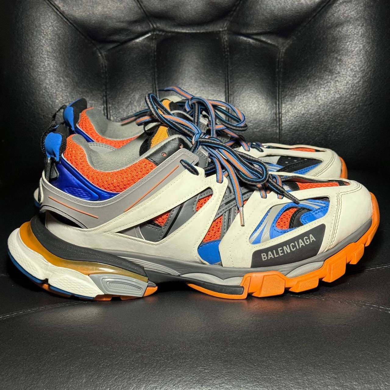 Balenciaga Balenciaga track 1 black orange Size US 8 / EU 41 - 1 Thumbnail