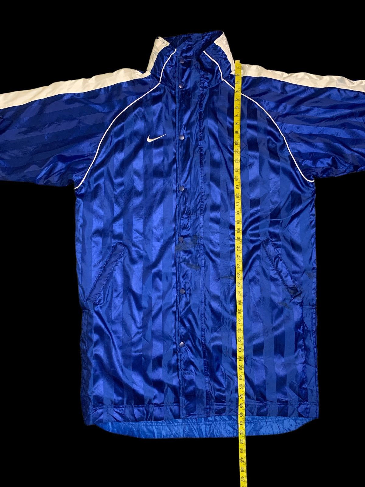 Nike Rare Design Vintage Nike Swoosh Big Logo Coach Jackets Size US XL / EU 56 / 4 - 12 Thumbnail