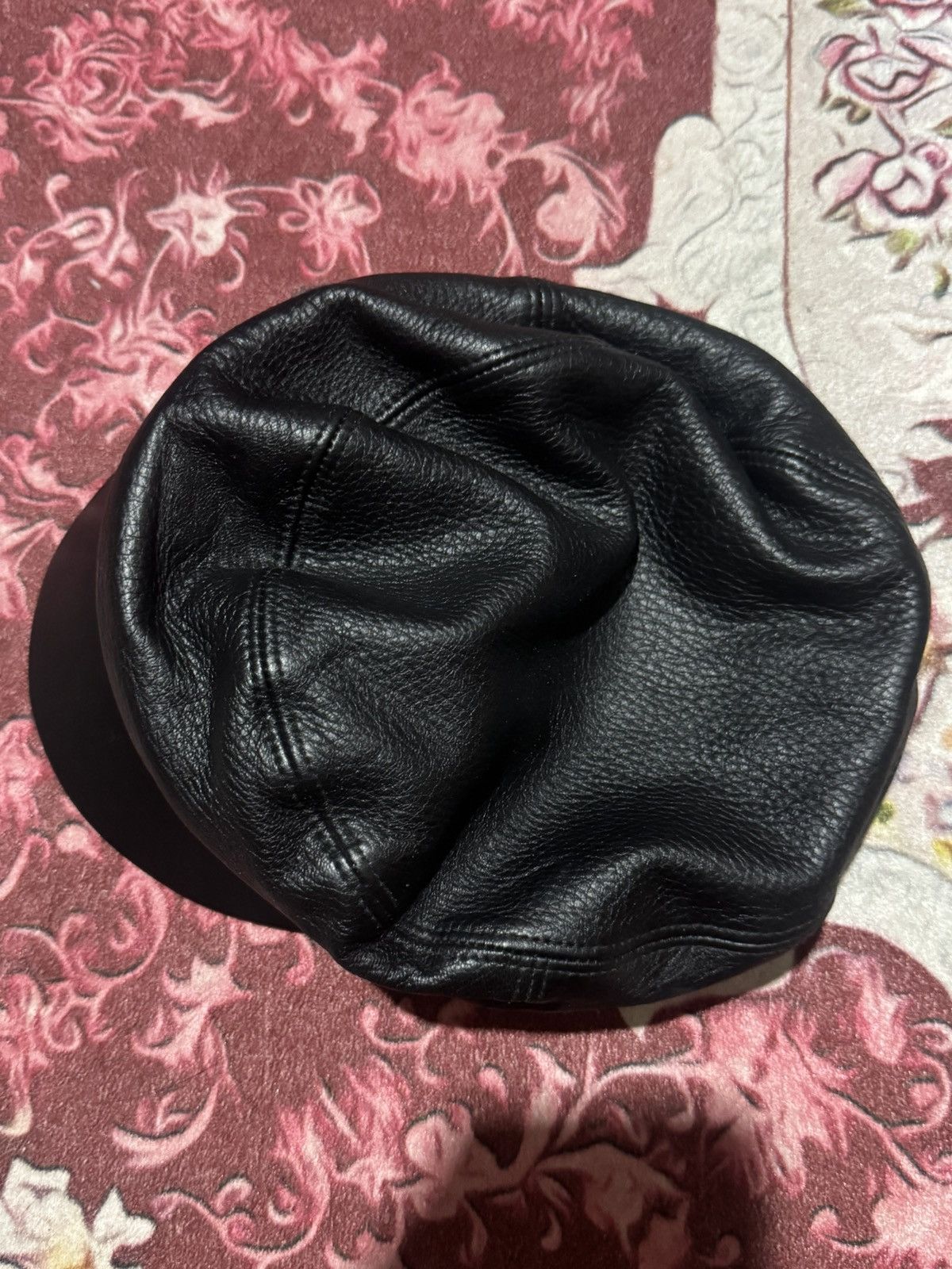 Gucci Gucci Pure leather Newboys Cap One Size Size ONE SIZE - 3 Thumbnail