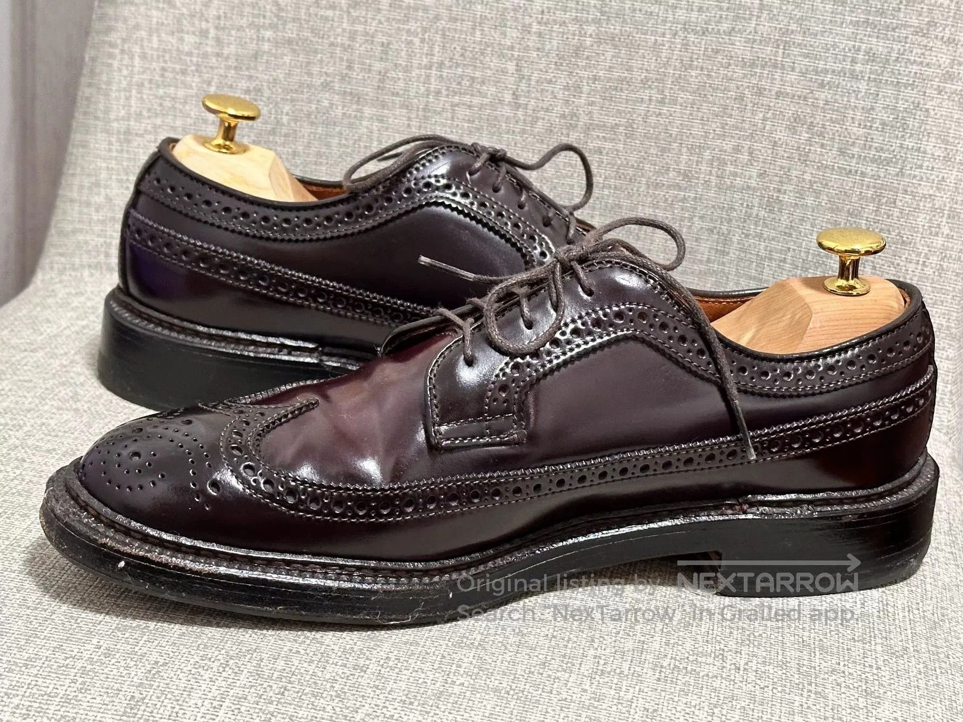 Alden Alden Cordovan Longwing 975. Size US 7.5 / EU 40-41 - 5 Thumbnail