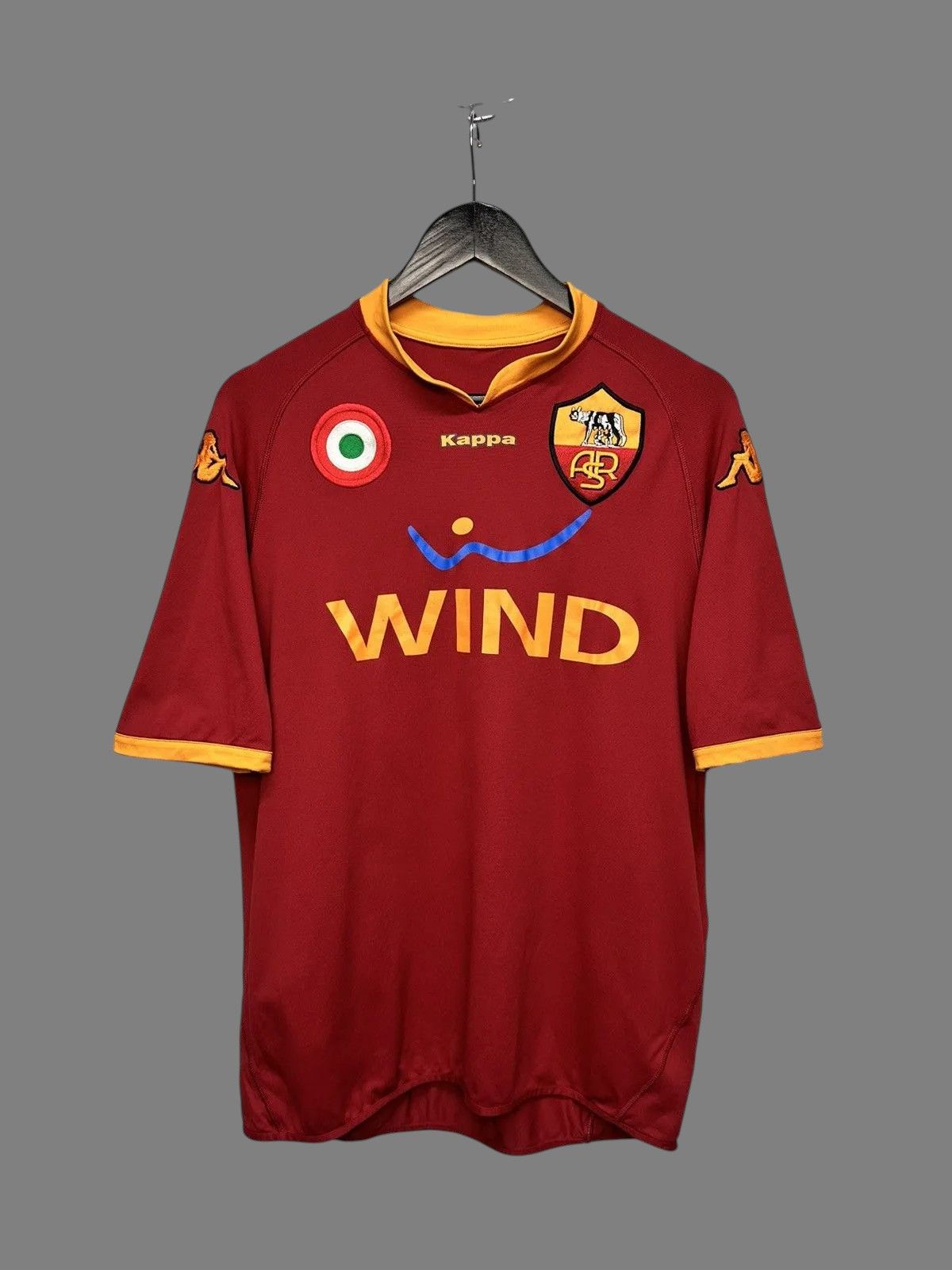Vintage Kappa Red Logo T-Shirt Y2K Sport Milan FC ROMA Size US M / EU 48-50 / 2 - 1 Thumbnail