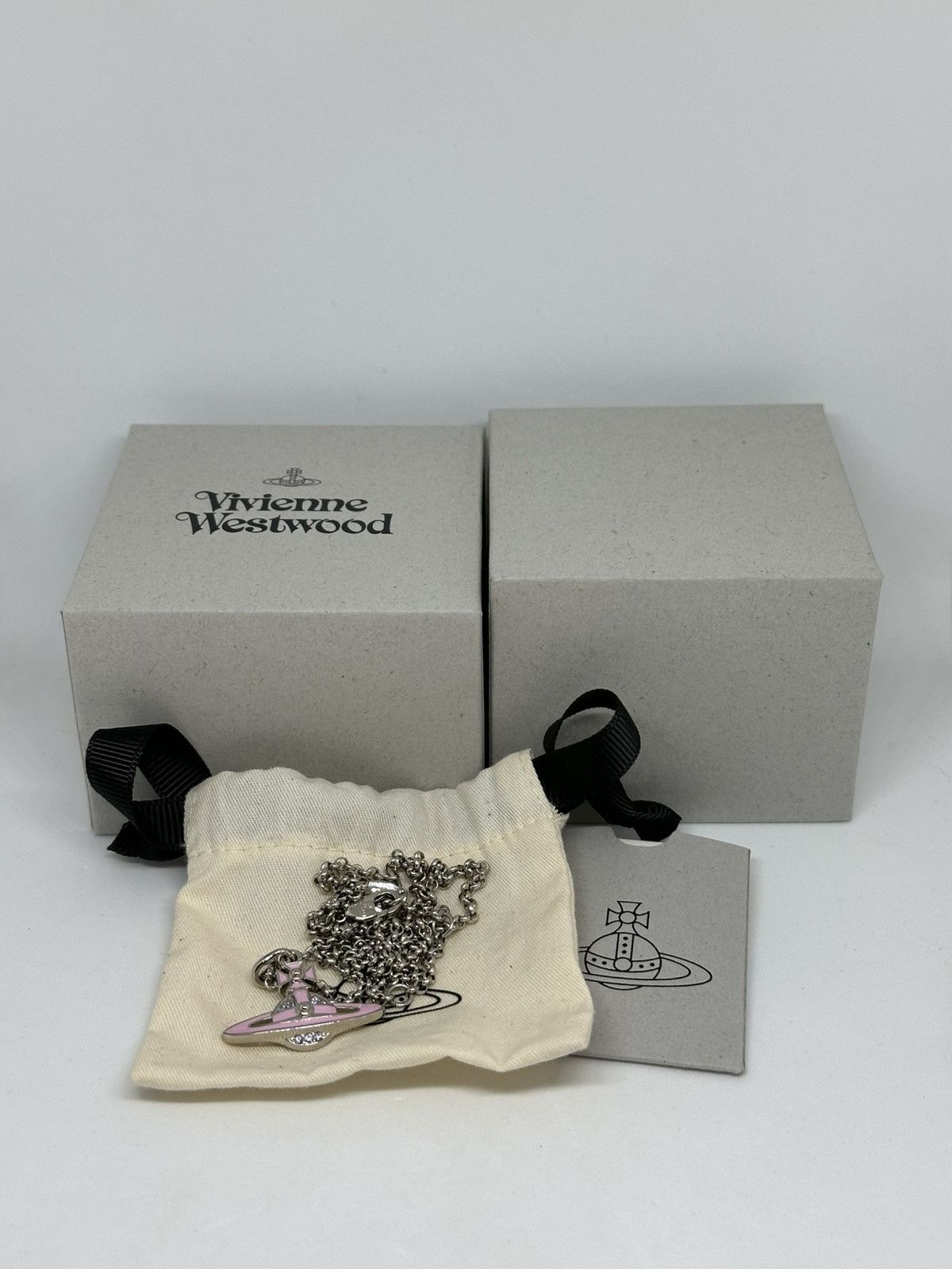 Vivienne Westwood Neil mini bas relief pendant Size ONE SIZE - 4 Thumbnail